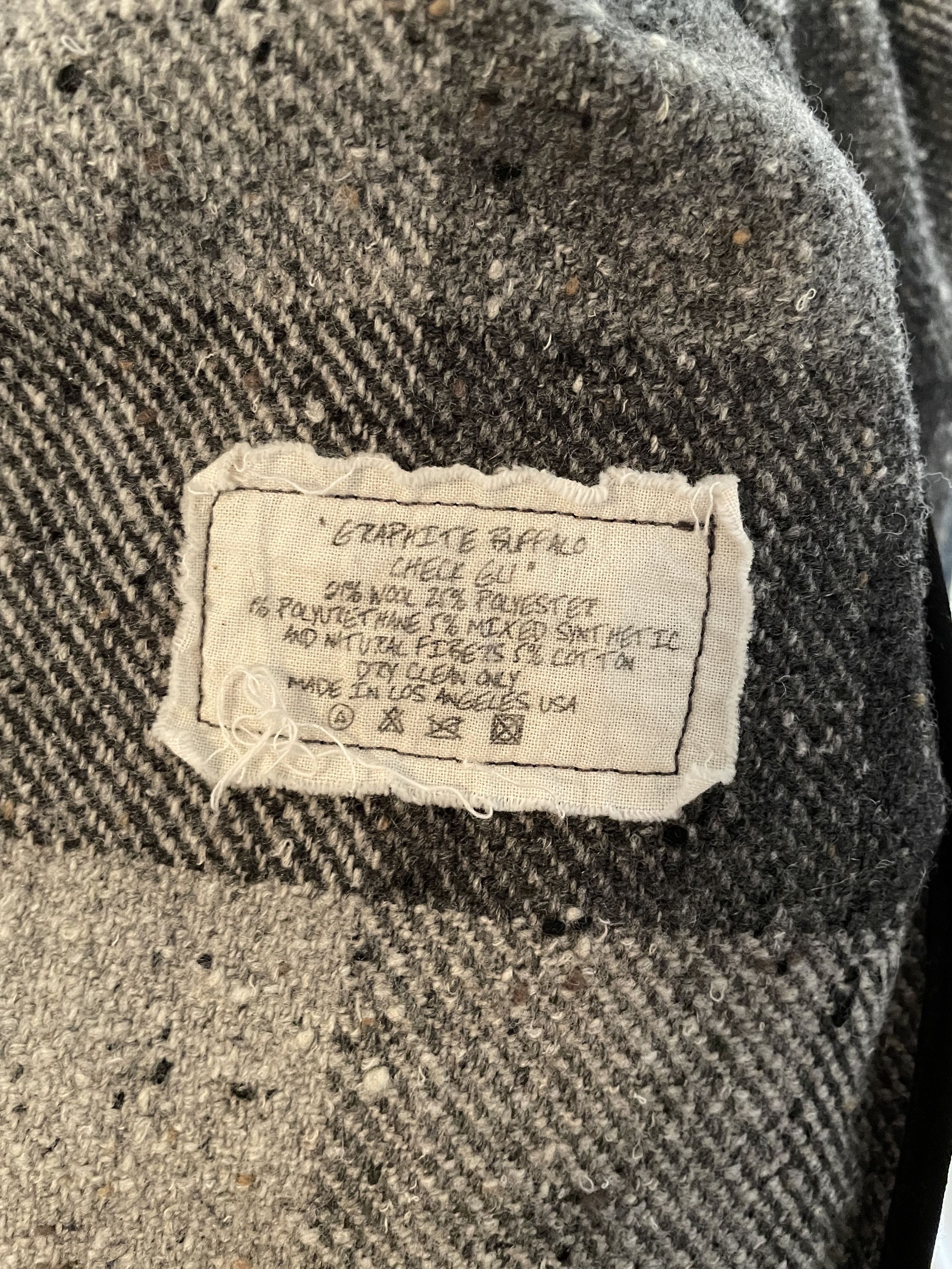 Greg Lauren Greg Lauren Graphite Buffalo Check GL1 Size US L / EU 52-54 / 3 - 5 Thumbnail