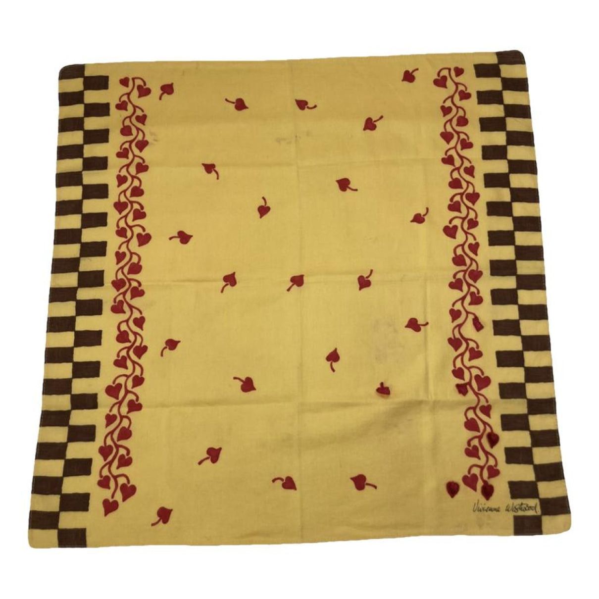 Yellow Other Scarf