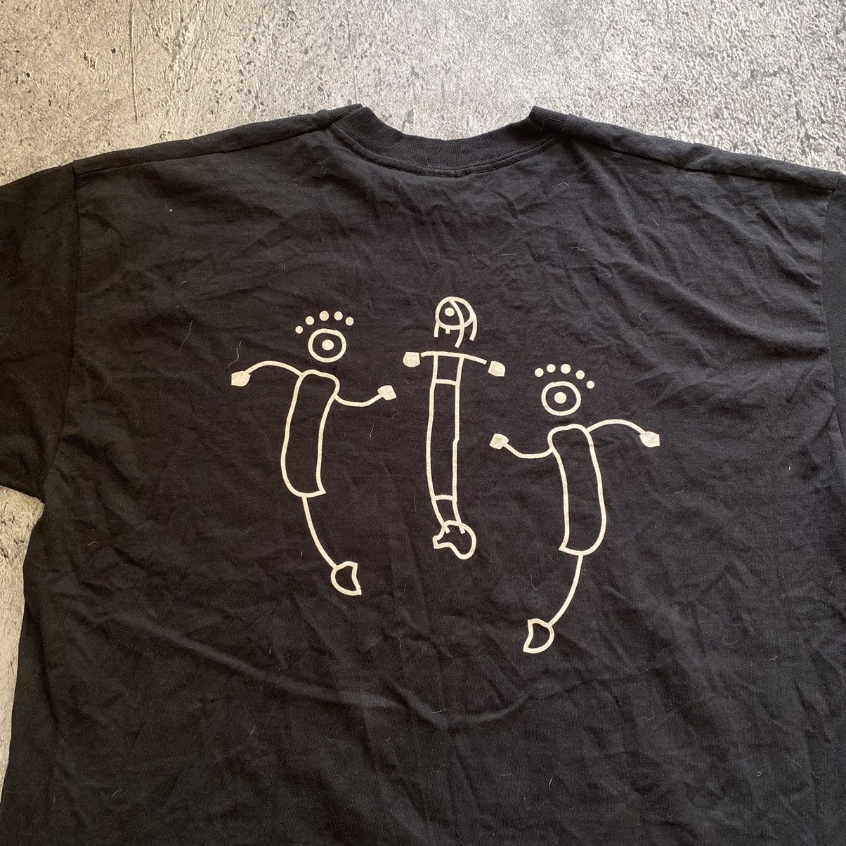 Band Tees T-shirt Futuro ST black single stitch screen stars usa Size US XL / EU 56 / 4 - 11 Thumbnail
