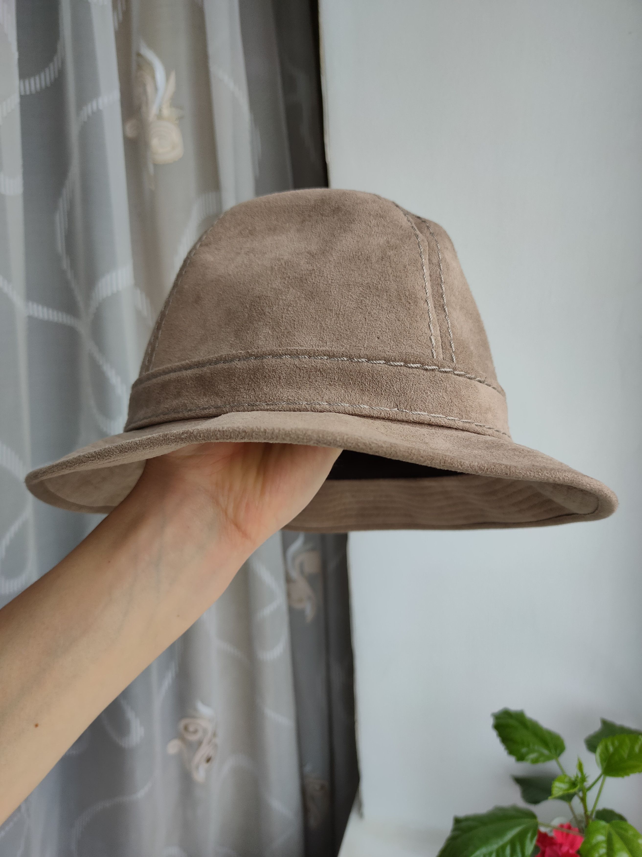 Other Mayser Exclusive Alcantara Milano Italy Fedora Bucket Hat Size ONE SIZE - 2 Thumbnail