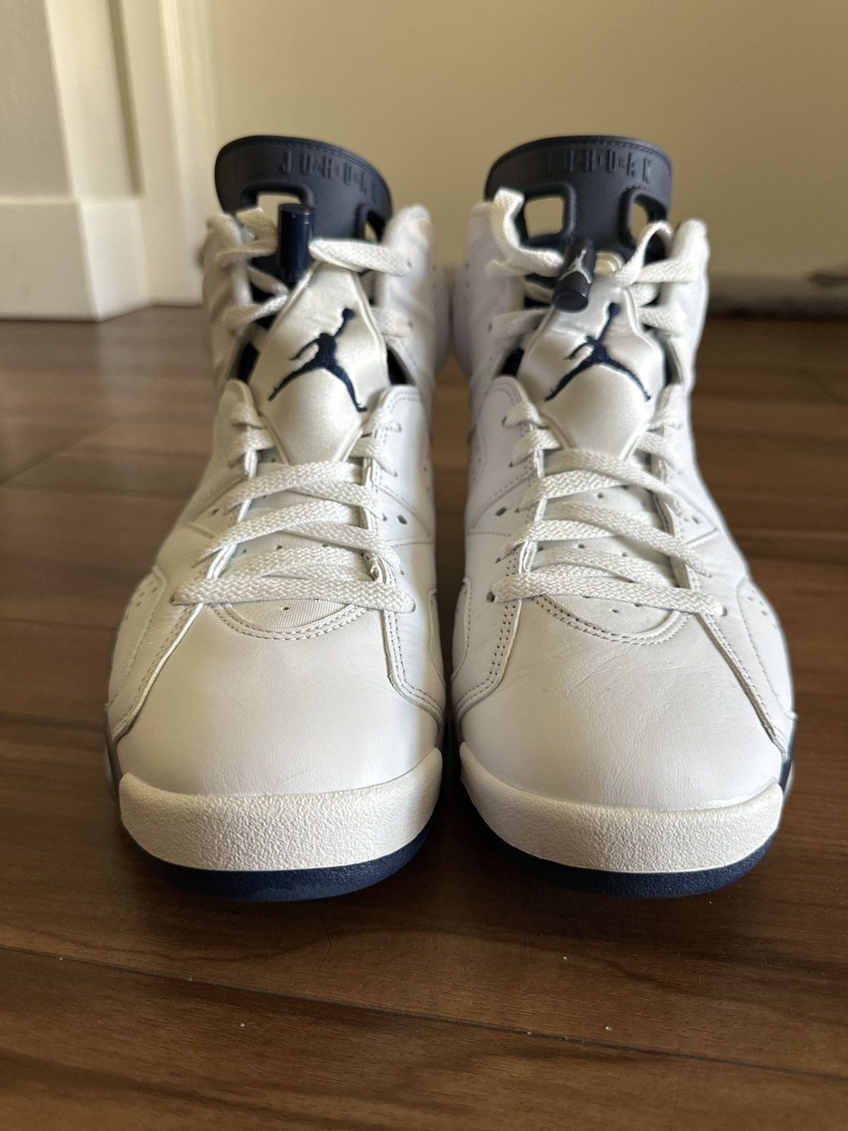 Jordan Brand Air Jordan 6 VI Retro Midnight Navy 2022 Size US 9.5 / EU 42-43 - 3 Thumbnail