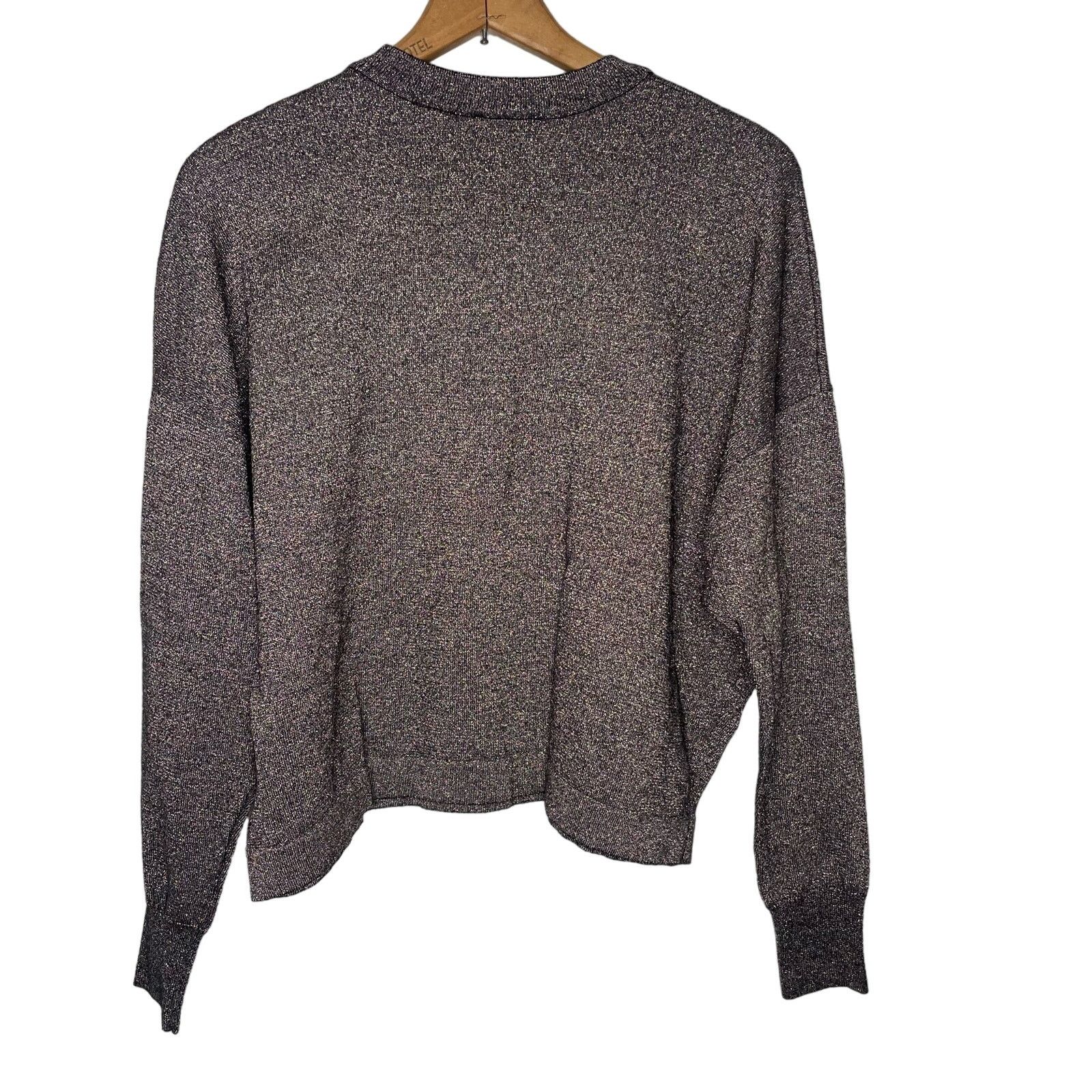 Levi's NWOT Levi's Metallic Sweater Size L / US 10 / IT 46 - 3 Thumbnail