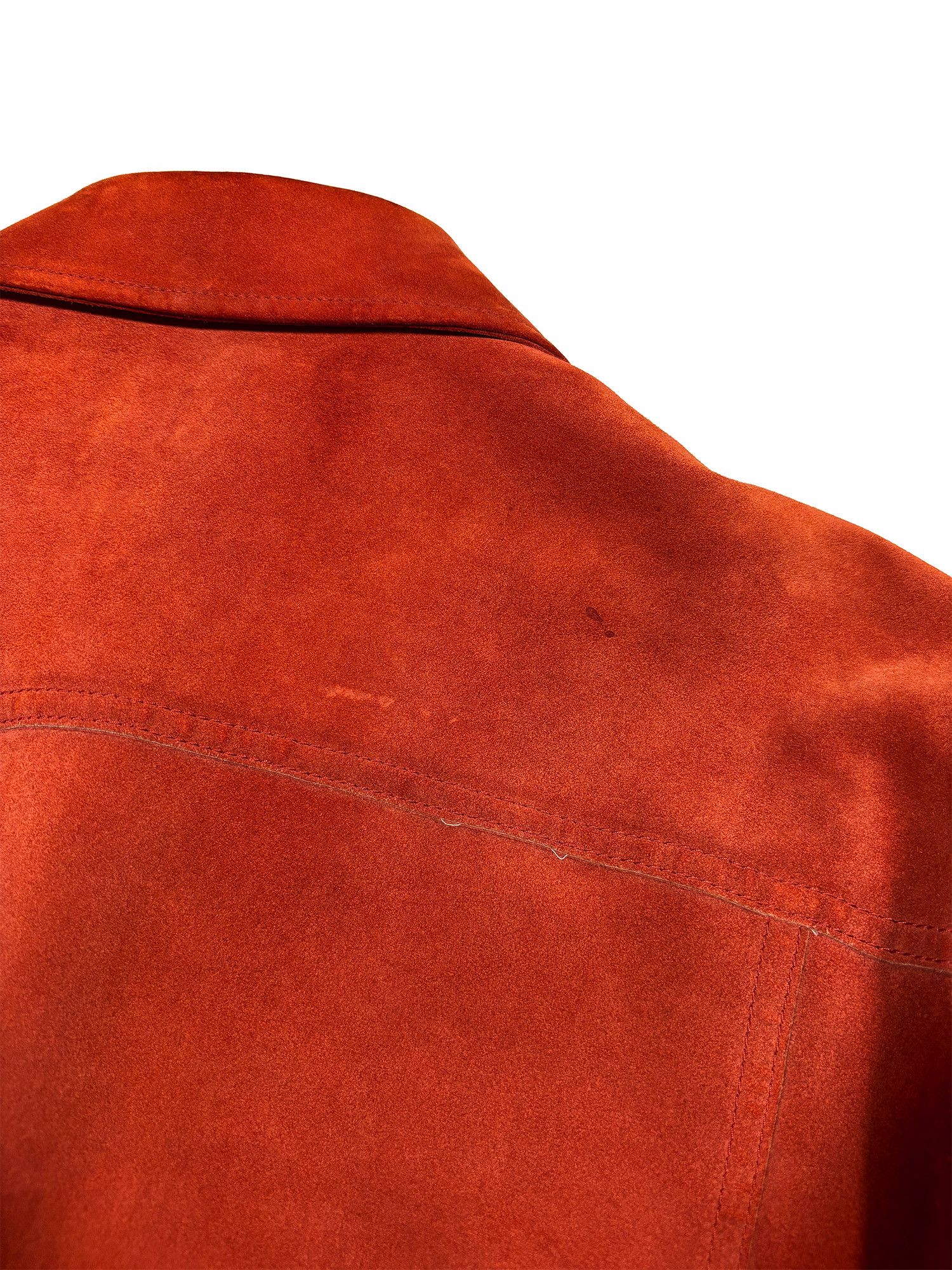 Tom Ford TOM FORD Ultimate Cashmere Suede Western Jacket Red Size 50 Size US M / EU 48-50 / 2 - 16 Thumbnail