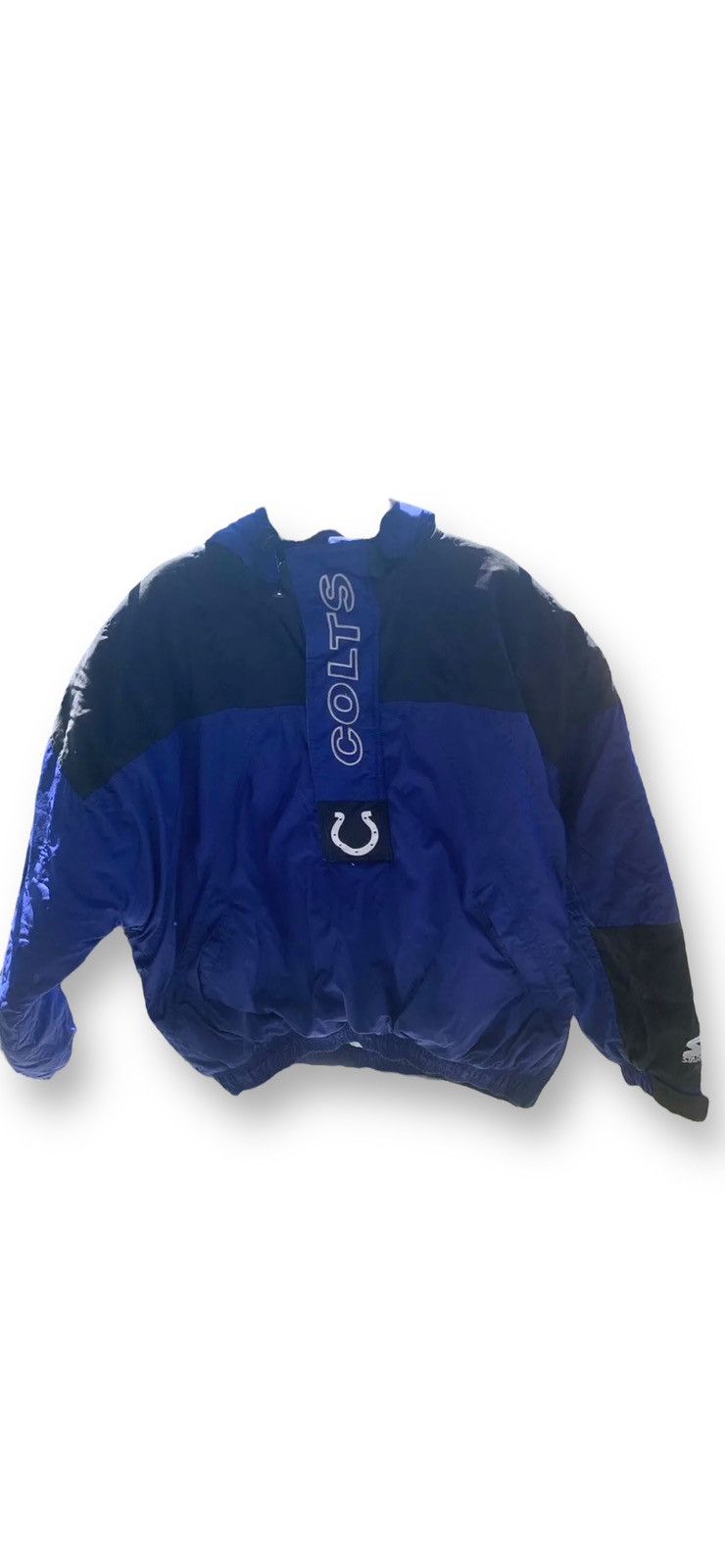 Vintage 90's suede and outlet leather NFL Indianapolis Colts jacket