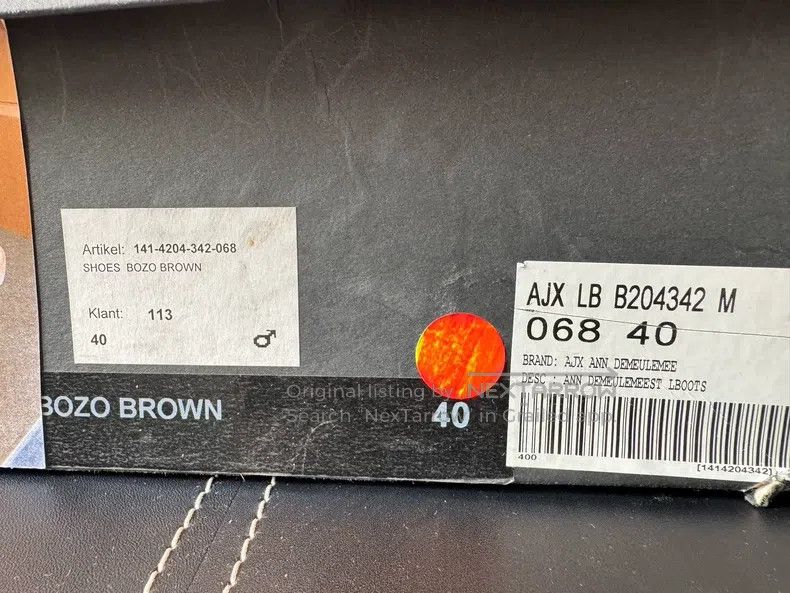 Other Ann Demeulemeester 41 collects leather shoes Size US 8 / EU 41 - 9 Thumbnail