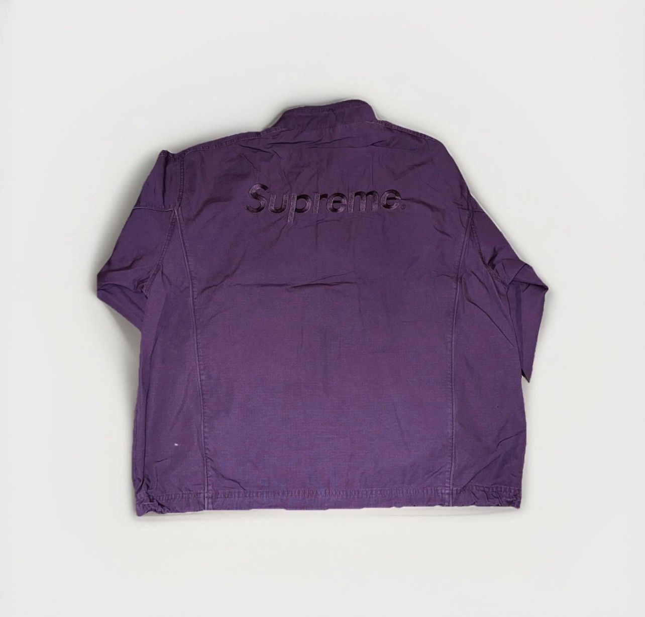 Supreme Umbro Cotton Ripstop Track Jacket Plum Size Large