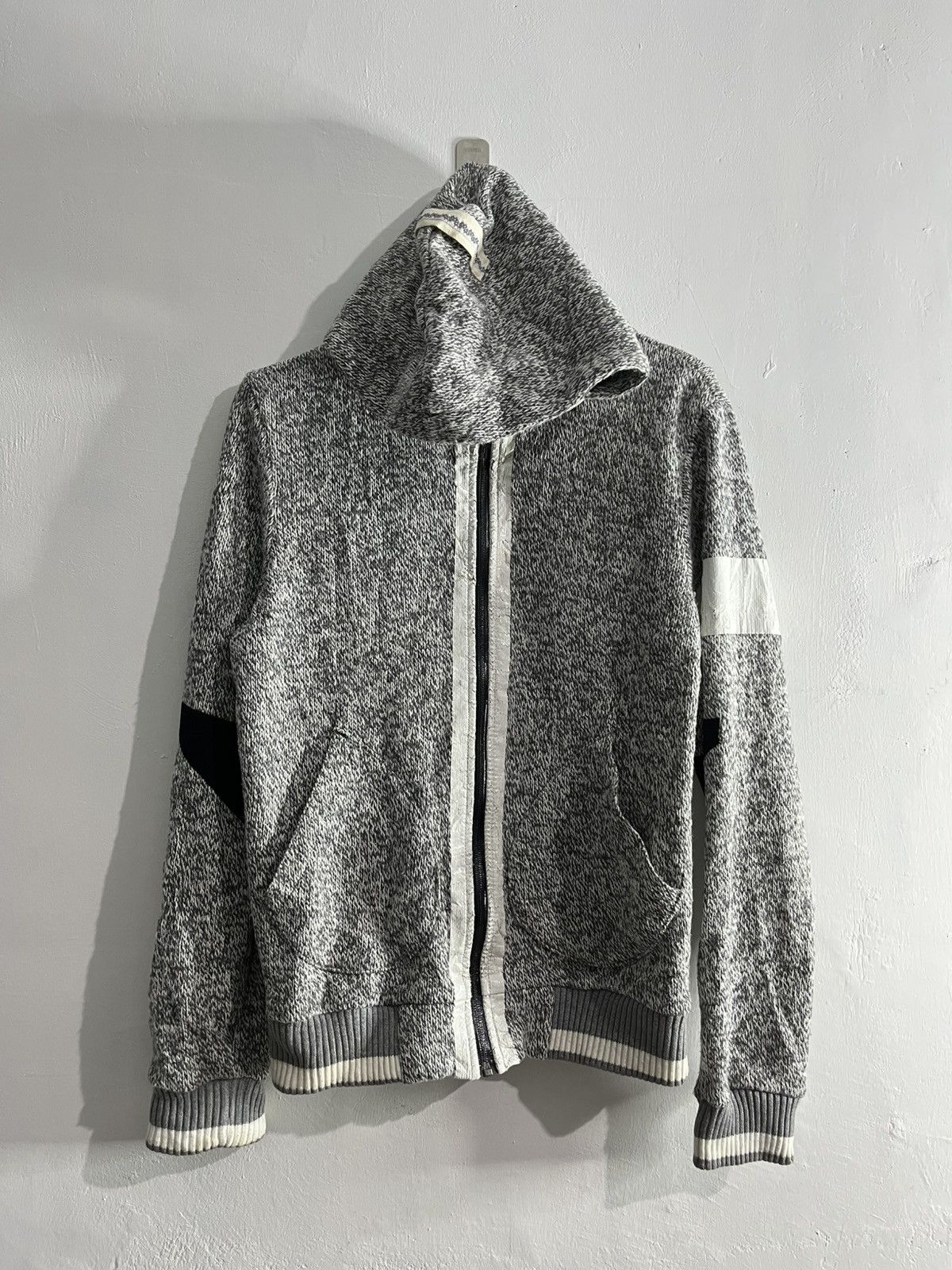 puma×mihara yasuhiro hoodie parka Maison MIHARA YASUHIRO 2000s mihara yasuhiro x puma wool hoodie