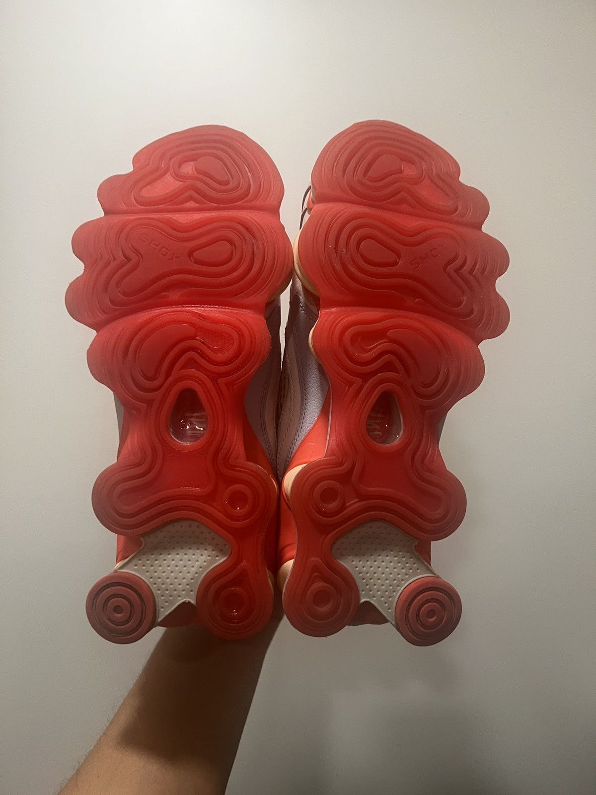 Nike SIZE 6.5 W0MAN - Nike Shox TL Nova White Laser Crimson Size US 6.5 / IT 36.5 - 7 Thumbnail