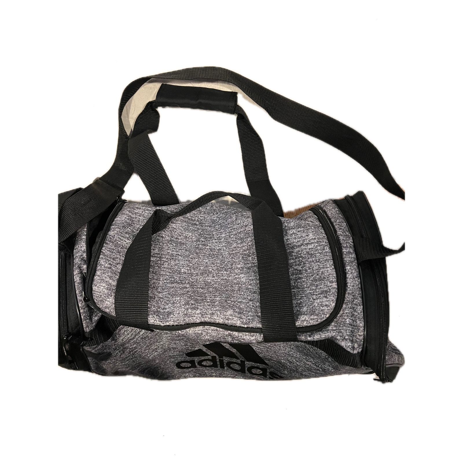 Adidas Adidas Defender Medium 20"x12"x10" Blue Black Duffel Bag Size ONE SIZE - 2 Thumbnail