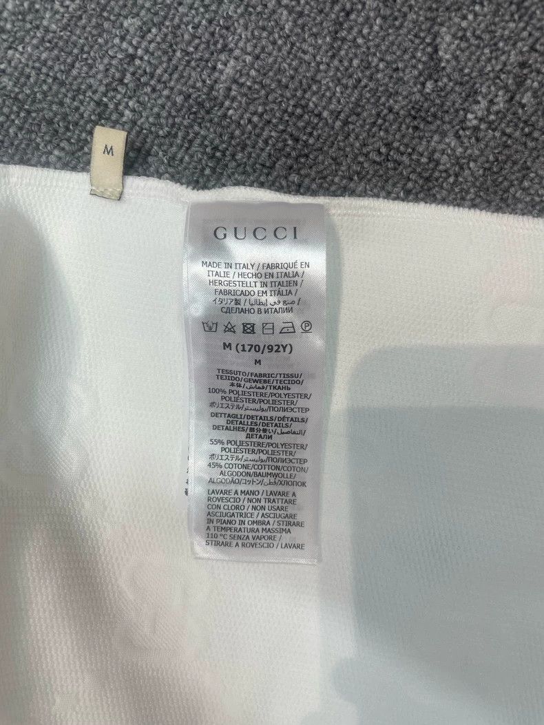 Gucci Gucci White Logo full-print dress Size M / US 6-8 / IT 42-44 - 5 Thumbnail