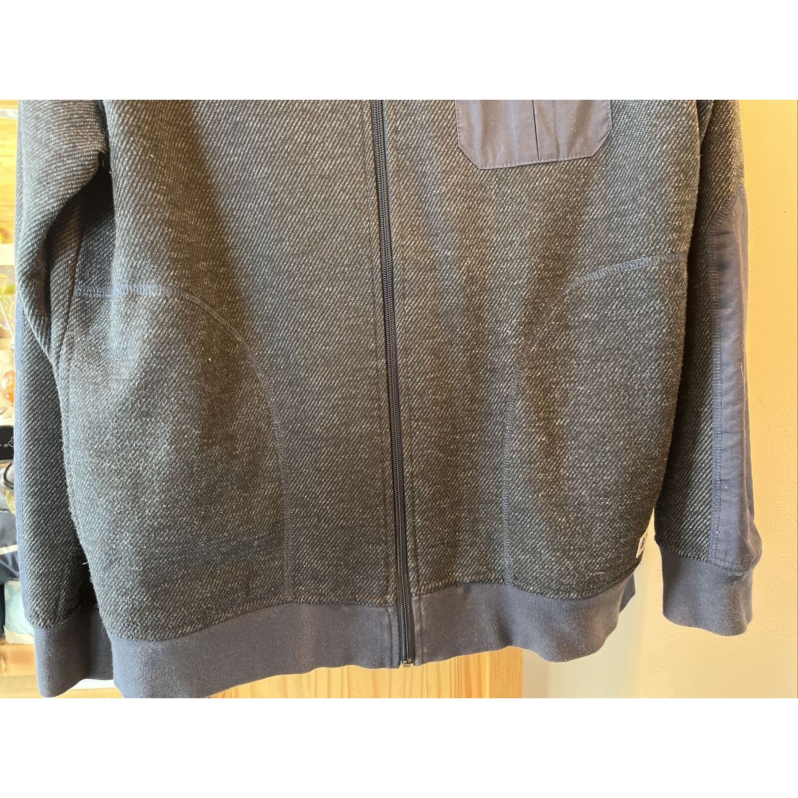 Element Element Men’s M Dark Gray Zip Hooded Cotton polyester jacket Size US M / EU 48-50 / 2 - 21 Thumbnail