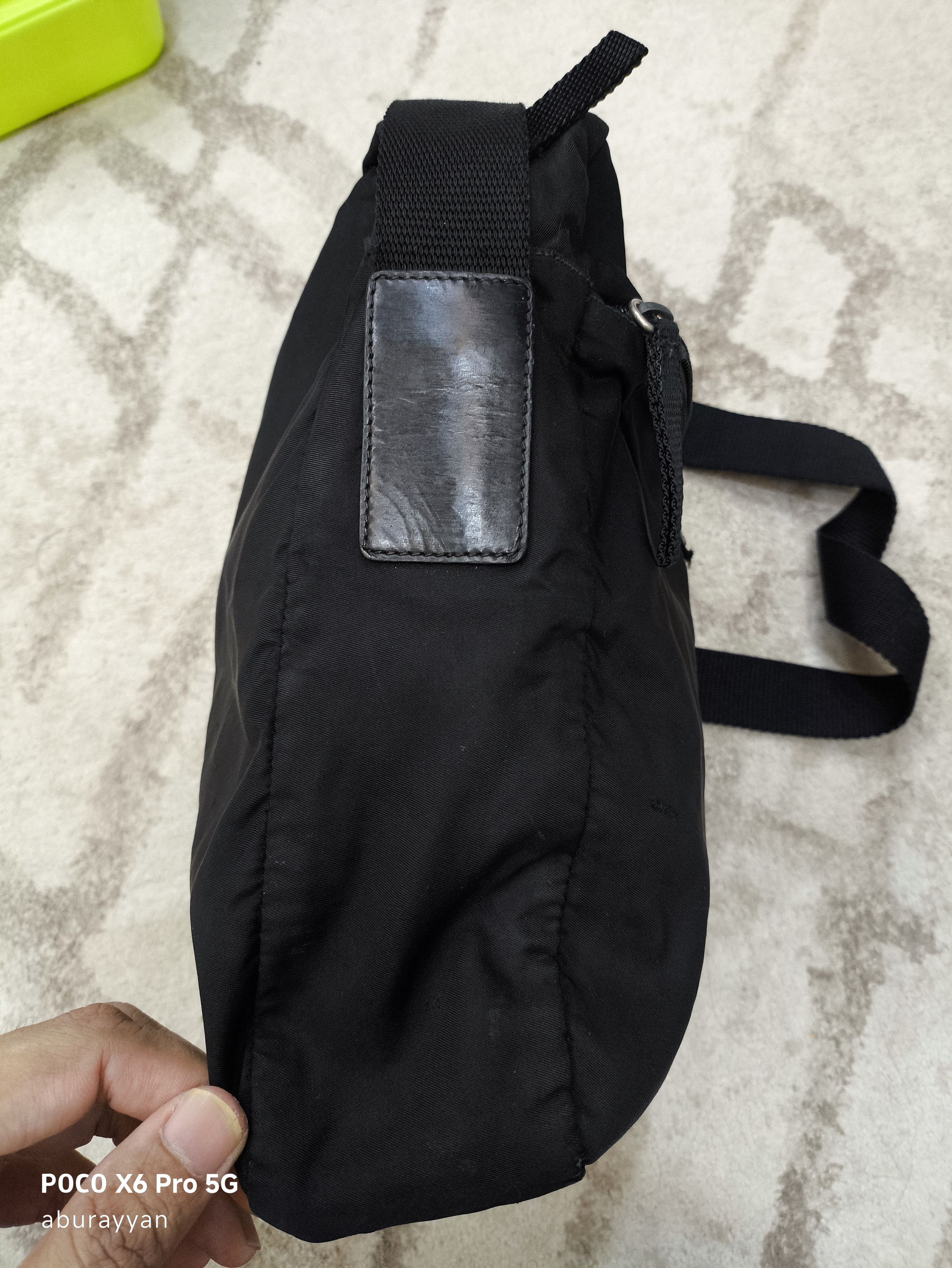 Prada Prada Tessuto Nylon Black Crossbody Sling Bag Size ONE SIZE - 5 Thumbnail