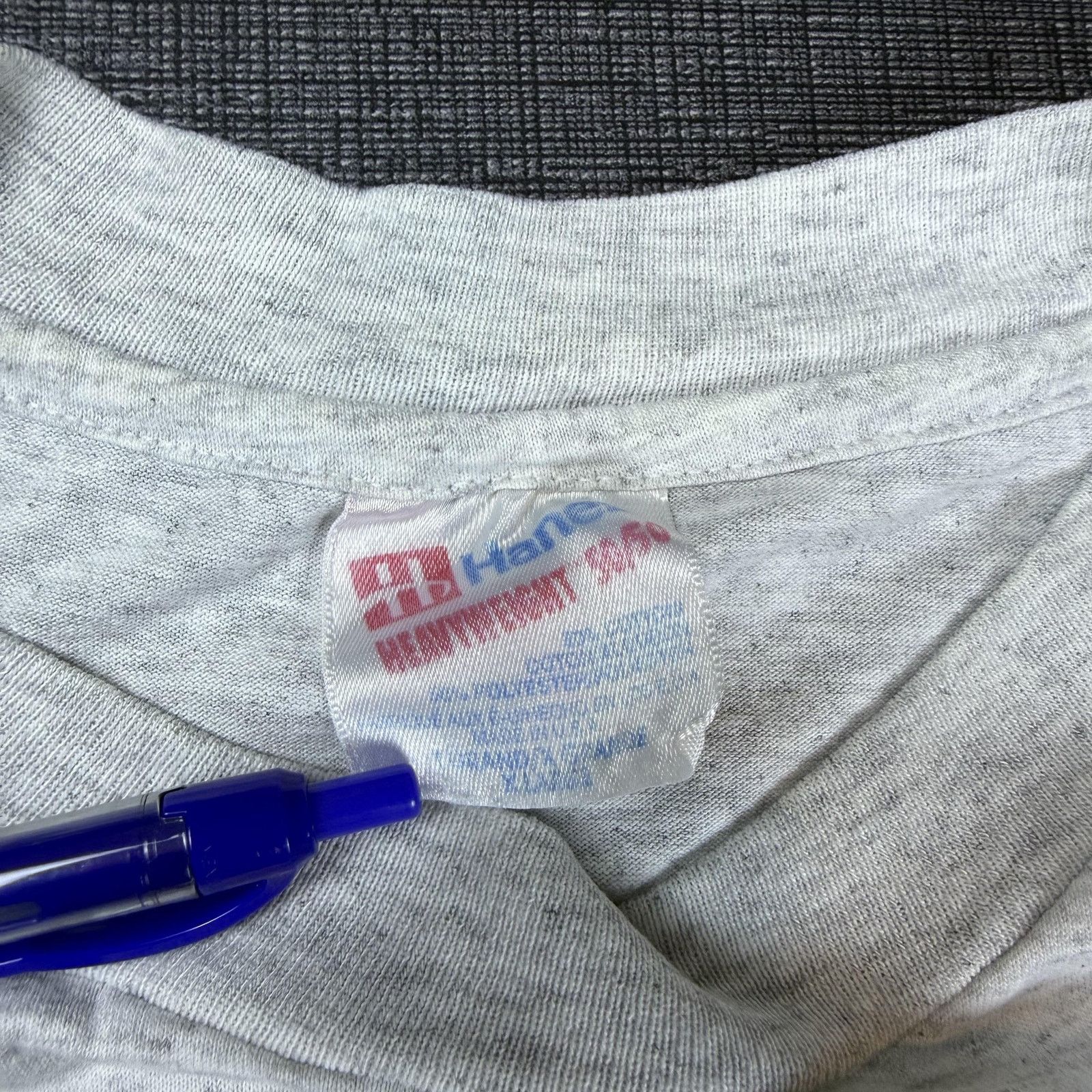 Hanes Vintage '93 Hanes KWNZ Power Volleyball Tee XL Single Stitch Size US XL / EU 56 / 4 - 5 Thumbnail