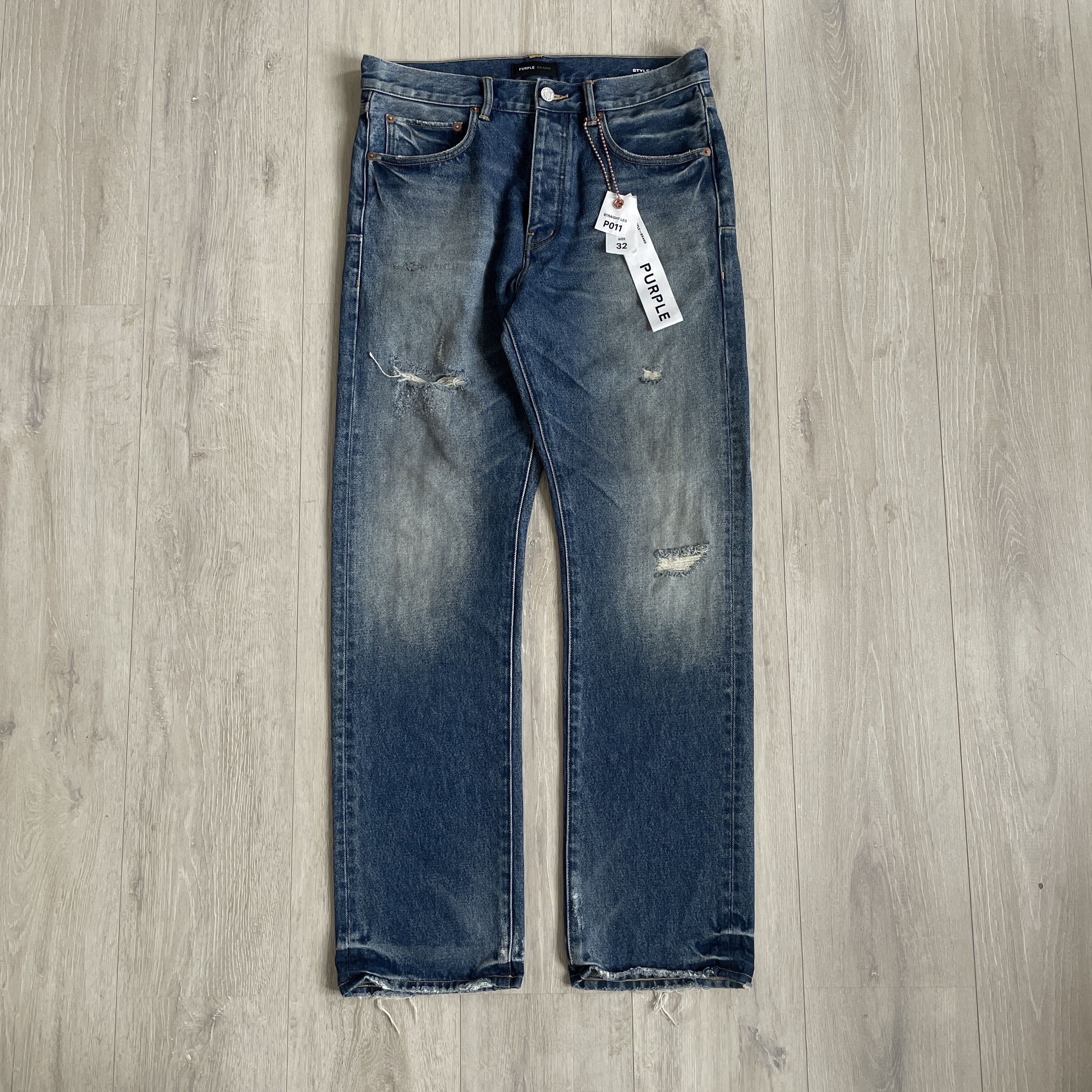 Purple brand straight fit jeans