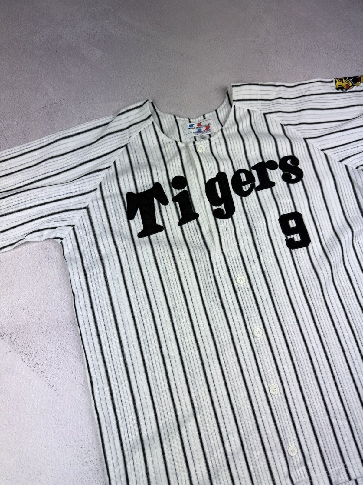 Other VINTAGE Hanshin Tigers Baseball Jersey #9 FUJIMOTO Size L Size US L / EU 52-54 / 3 - 3 Thumbnail
