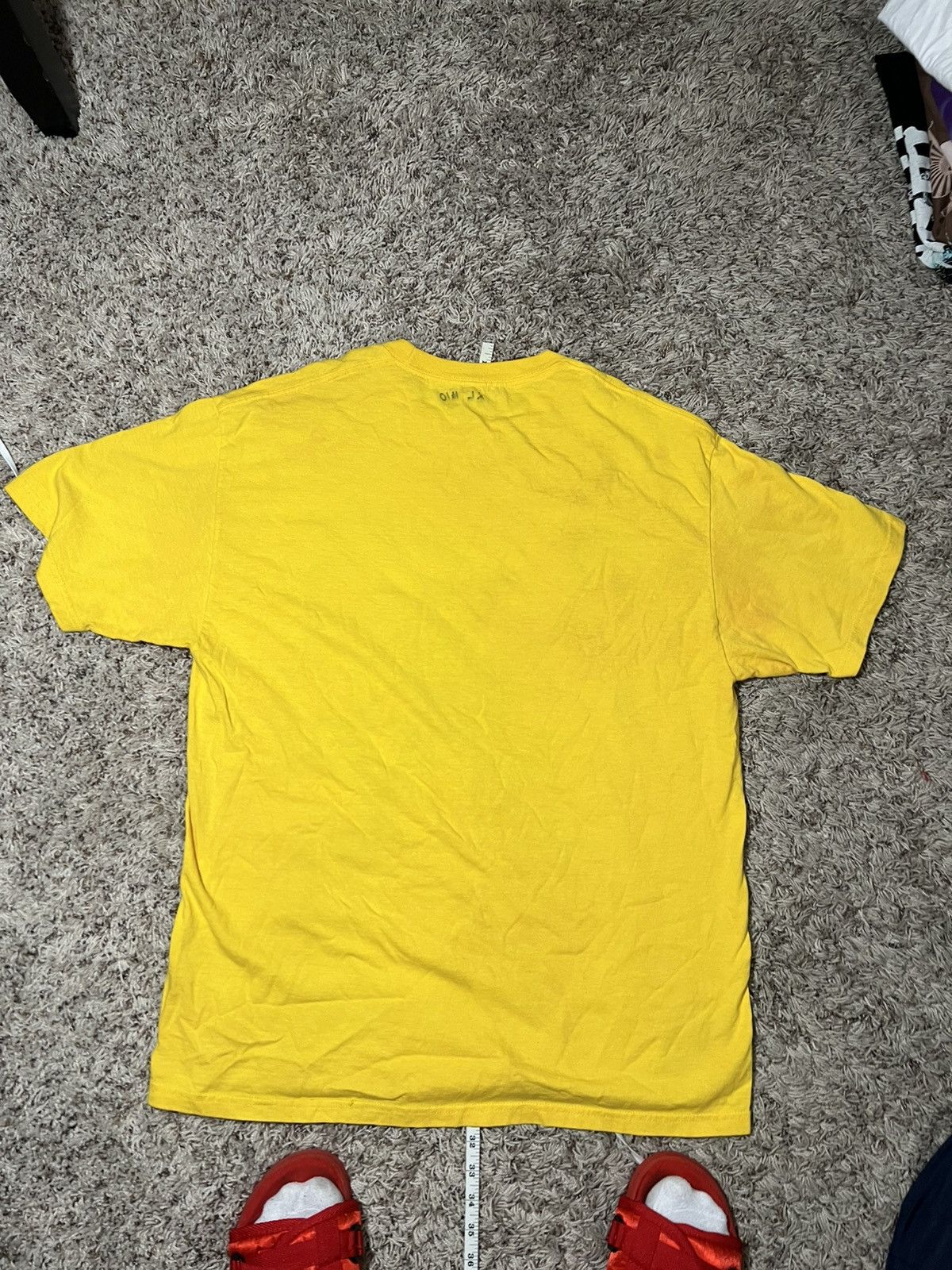Sp5der I Love NY Spider Yellow Tee READ DESCRIPTION Size US XL / EU 56 / 4 - 4 Thumbnail
