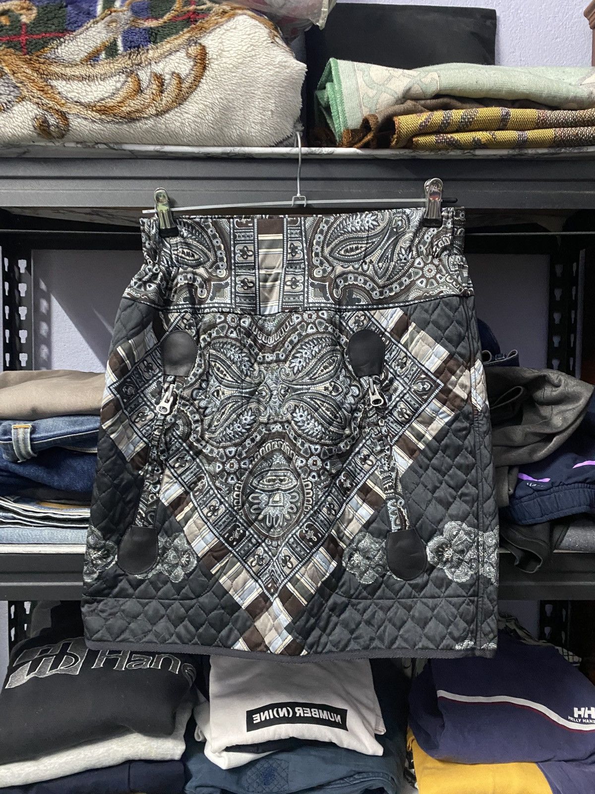 CABANE de ZUCCa Cabane De Zucca Issue Paislee Design Mini Skirt Size 30" / US 8 / IT 44 - 1 Thumbnail