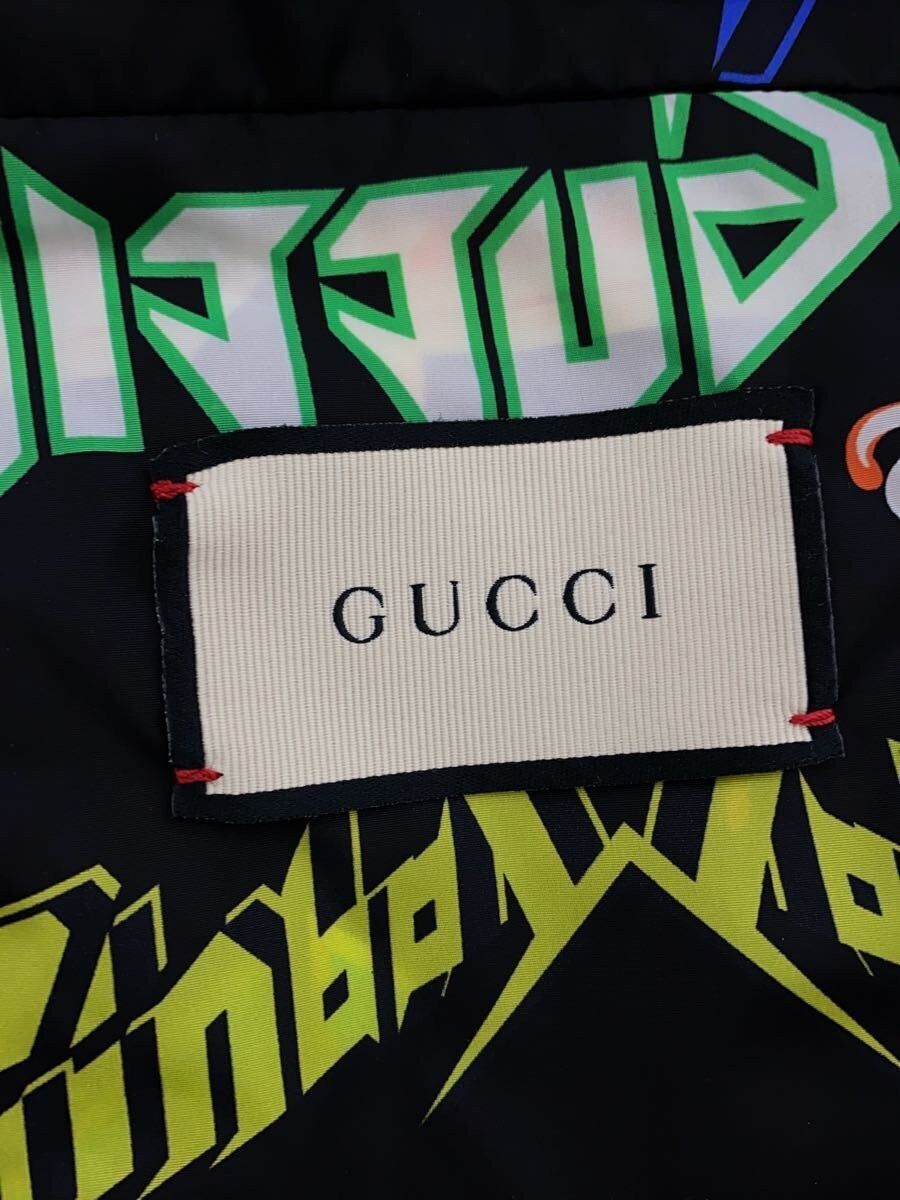 Gucci GUCCI Metal Logo Nylon Jacket Black 50 Size US M / EU 48-50 / 2 - 4 Thumbnail