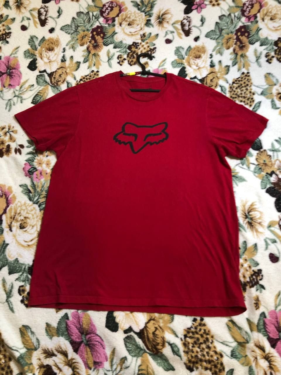 Fox Racing Fox Racing Print Red Y2K Vintage Short Sleeve T Shirts Size US XL / EU 56 / 4 - 1 Thumbnail