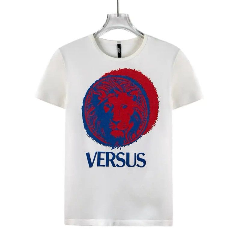 Versace Versace Women's Short Sleeve White T-Shirt 0089 Size S / US 4 / IT 40 - 1 Thumbnail