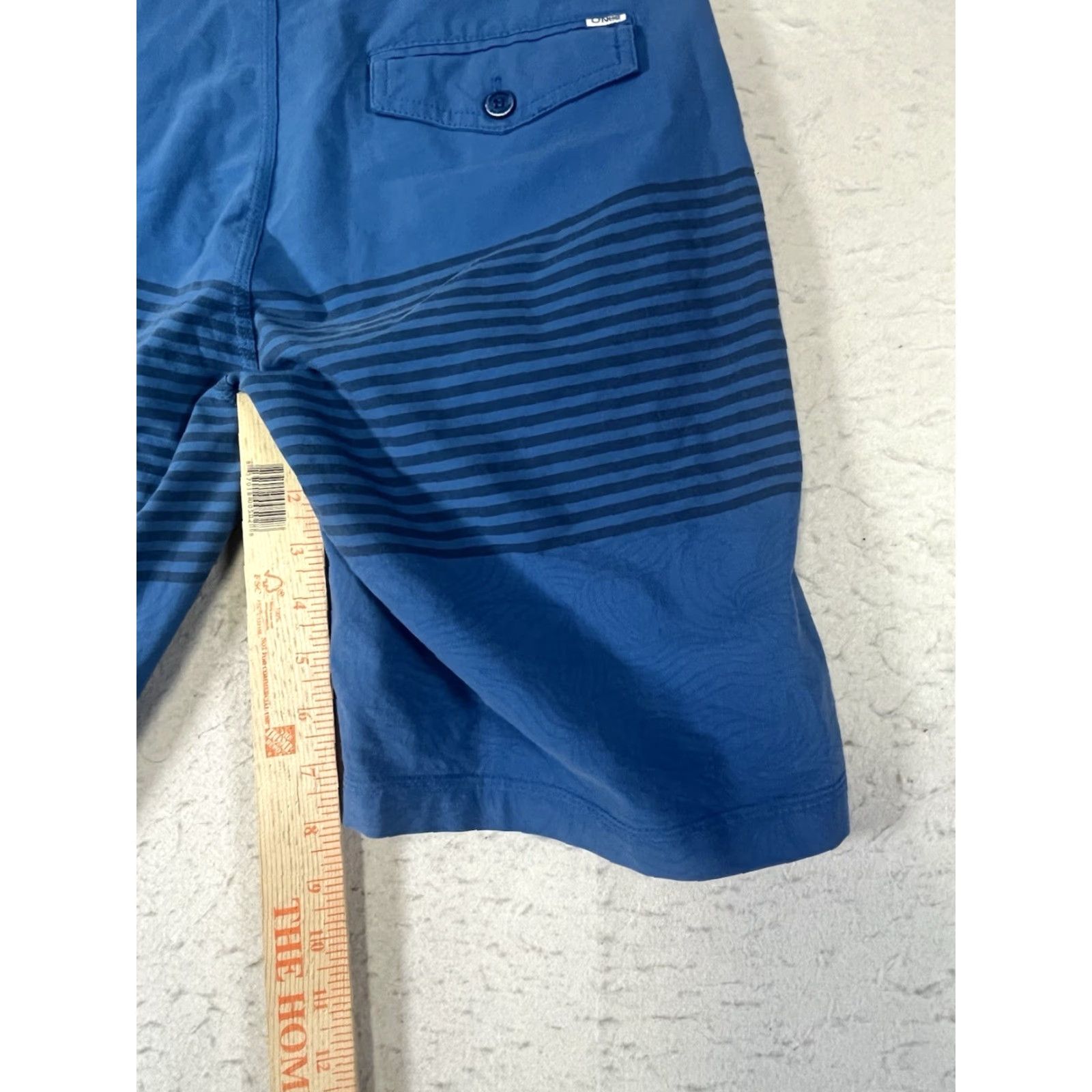 O'Neill O'Neill Shorts Blue Stripe Hybrid Walk Chino Golf Casual Beach Men’s 32 Size US 32 / EU 48 - 5 Thumbnail