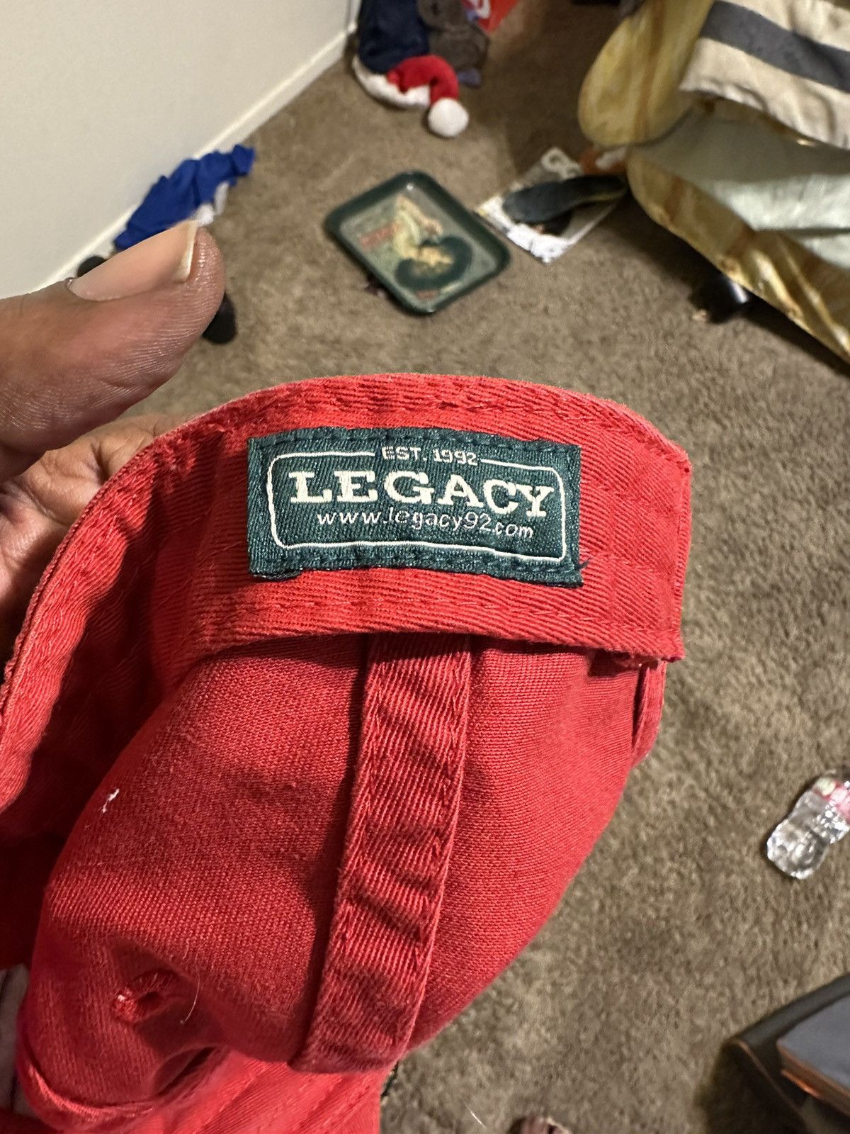 NCAA × Vintage Vintage NCAA Legacy Wisconsin Badgers “ triple red” hat 00s Size ONE SIZE - 8 Thumbnail