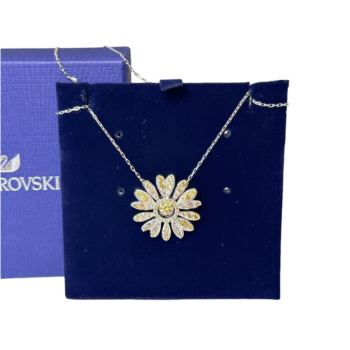 Swarovski Swarovski Eternal Flower pendant Flower, Yellow Size ONE SIZE - 1 Thumbnail