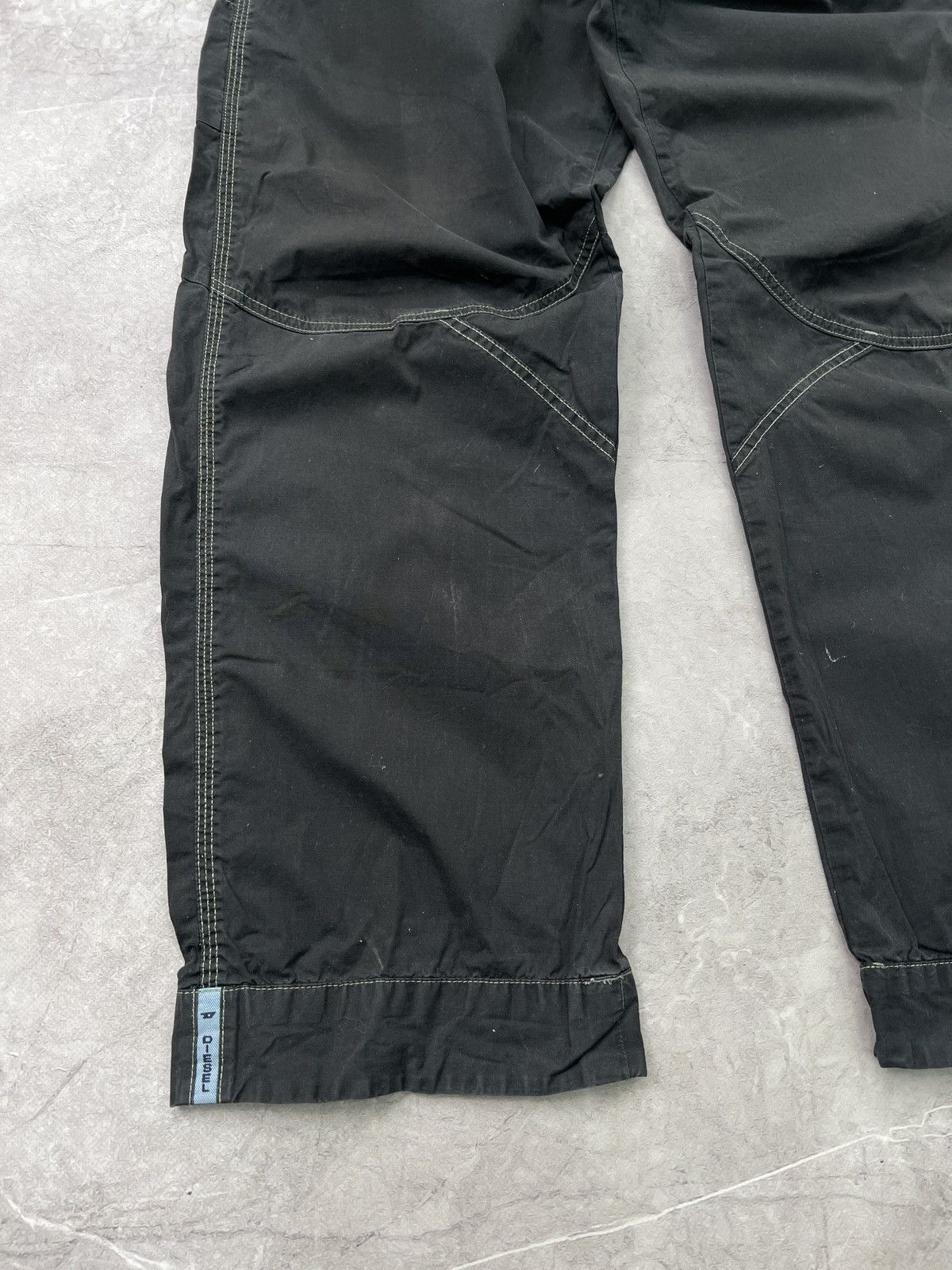 Designer × Diesel × Vintage Vintage Diesel Pants rare hype baggy jeans Size US 31 - 2 Thumbnail