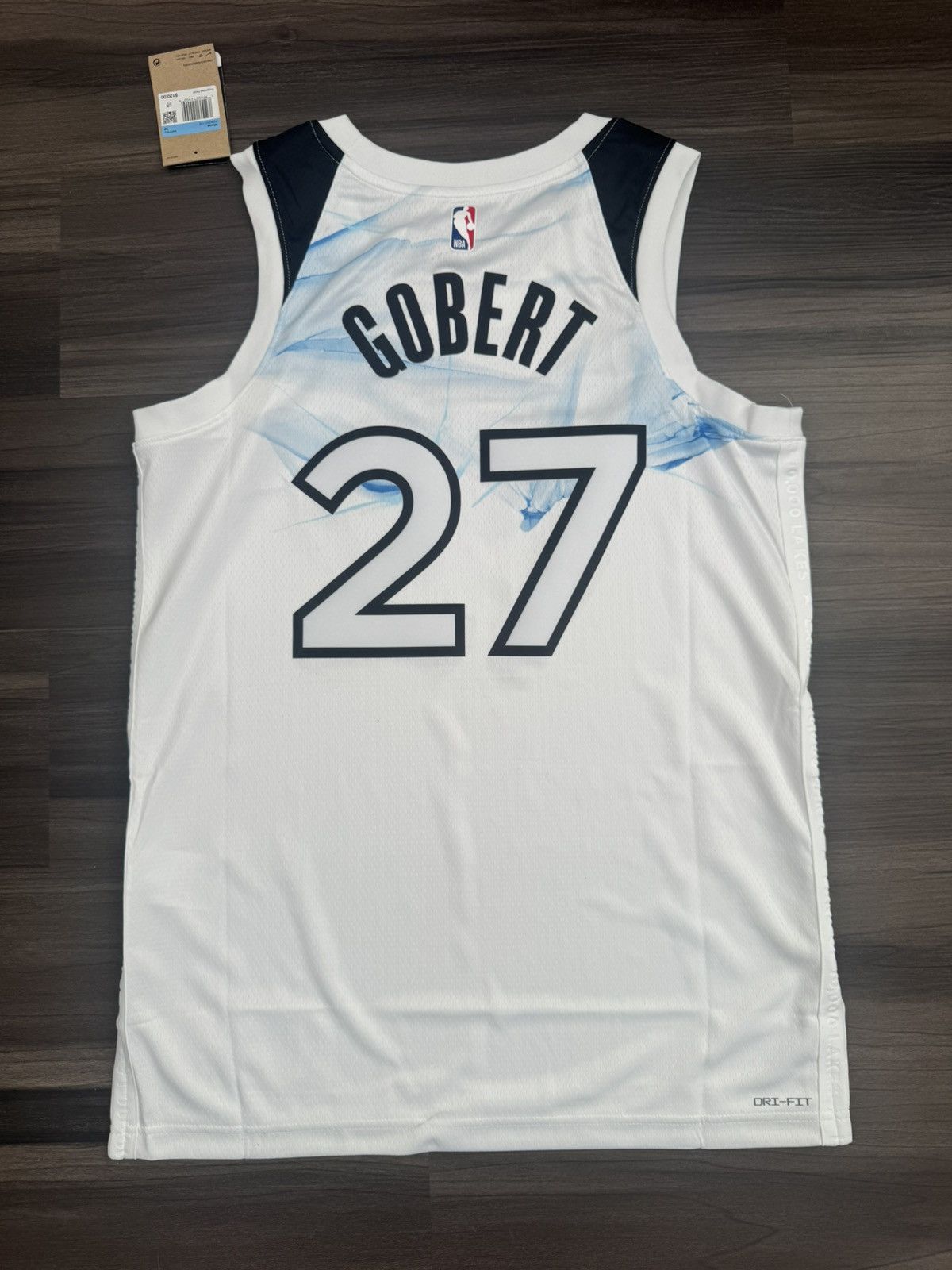 Nike Rudy Gobert #27 MN Timberwolves NBA City Edition Jersey Size US M / EU 48-50 / 2 - 9 Thumbnail