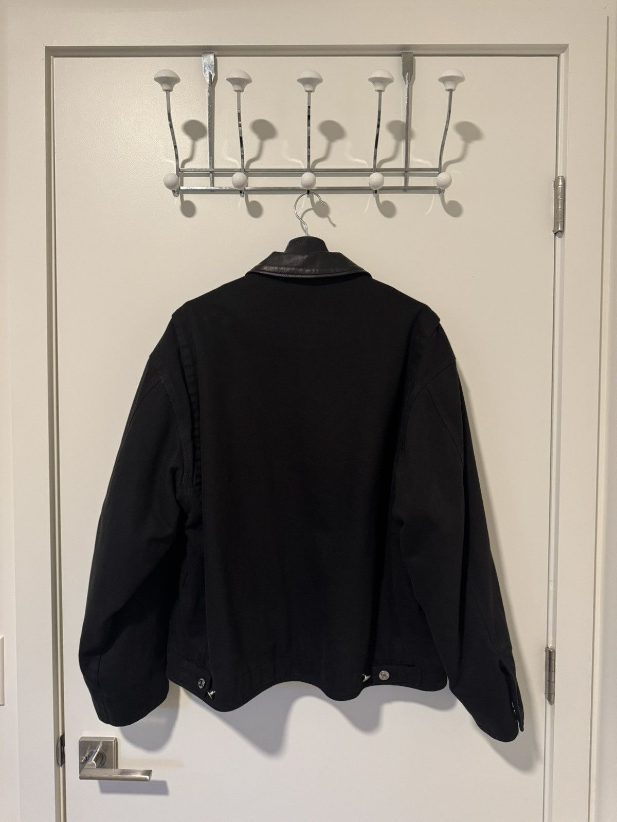 WE11DONE WE11DONE Black Oversized Jacket Size L Size US L / EU 52-54 / 3 - 4 Thumbnail