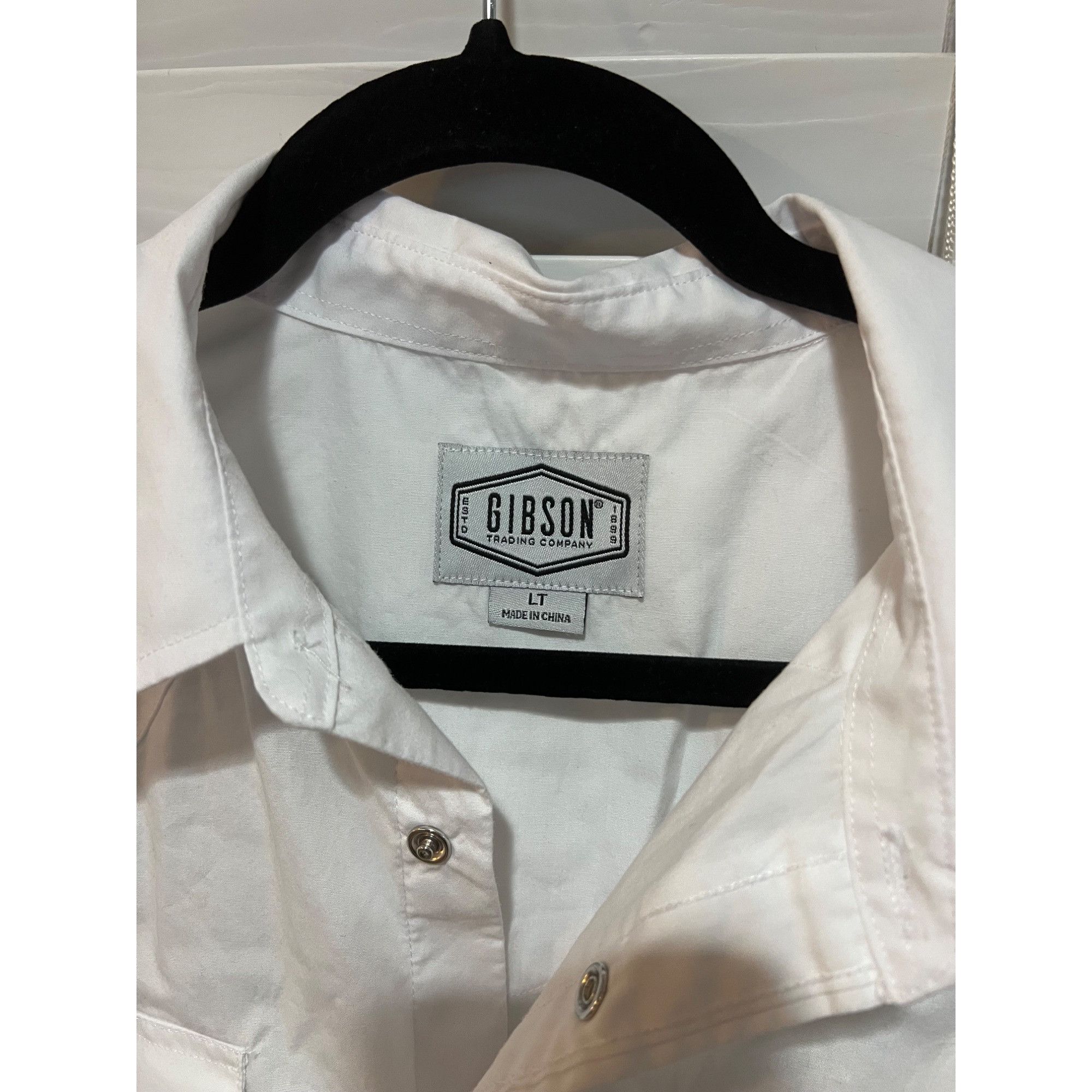 Other Gibson Long Sleeve Western Pearl Snap Button Up Shirt - Size Size US L / EU 52-54 / 3 - 3 Thumbnail