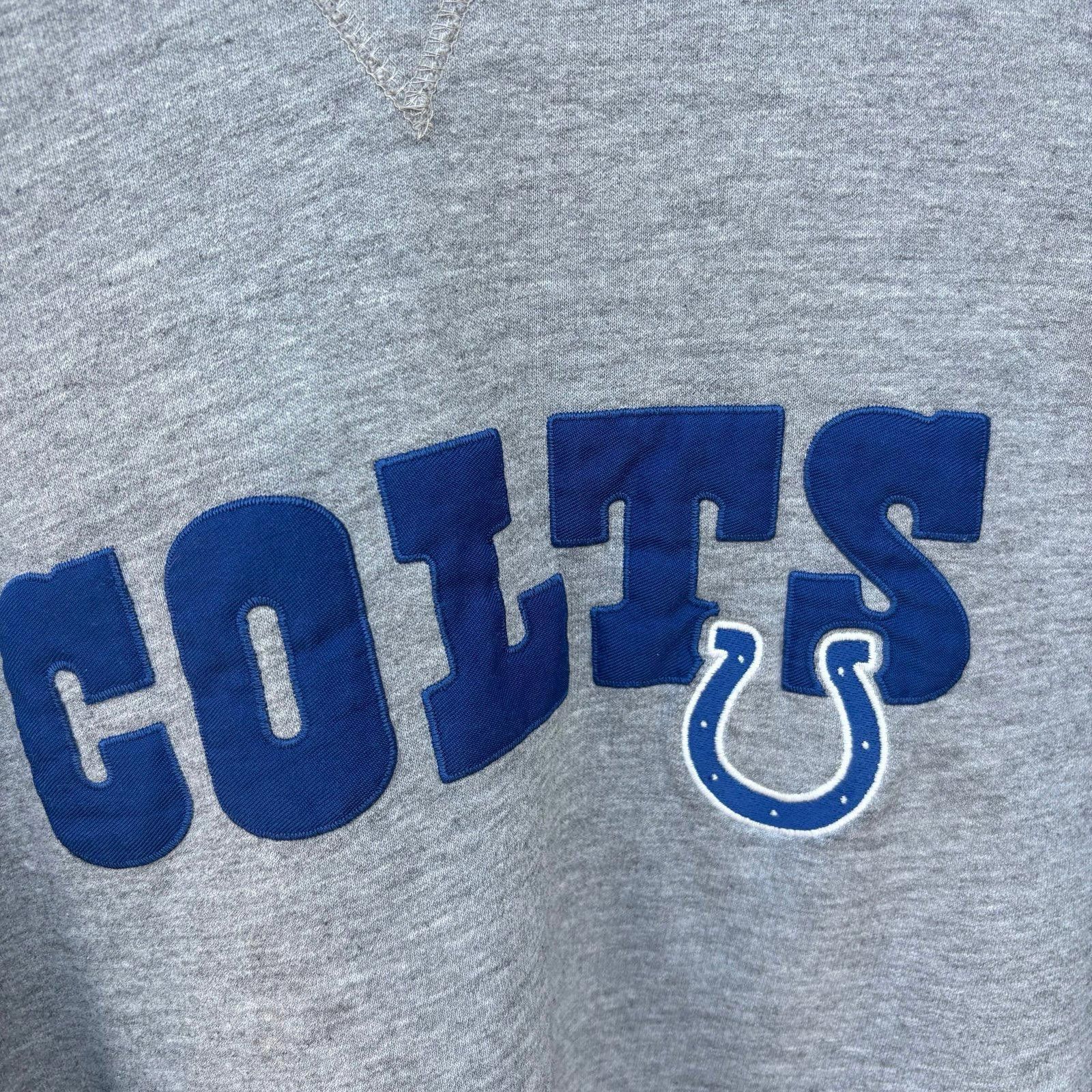 NFL Vintage 90s Indianapolis Colts Hoodie Size US L / EU 52-54 / 3 - 7 Thumbnail