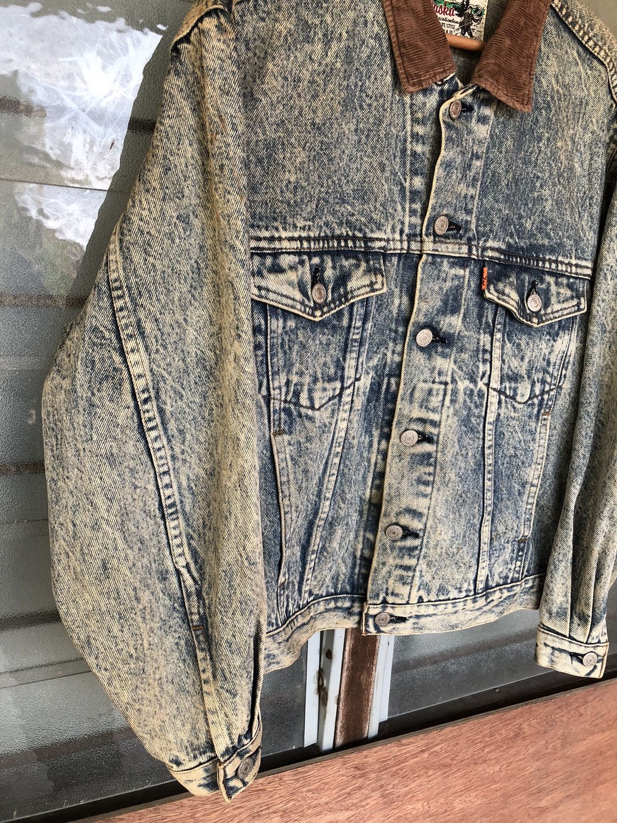 Levi's Vintage Clothing Vintage Levi’s Acid Wash Alaska Denim Jacket Rare Size US M / EU 48-50 / 2 - 3 Thumbnail