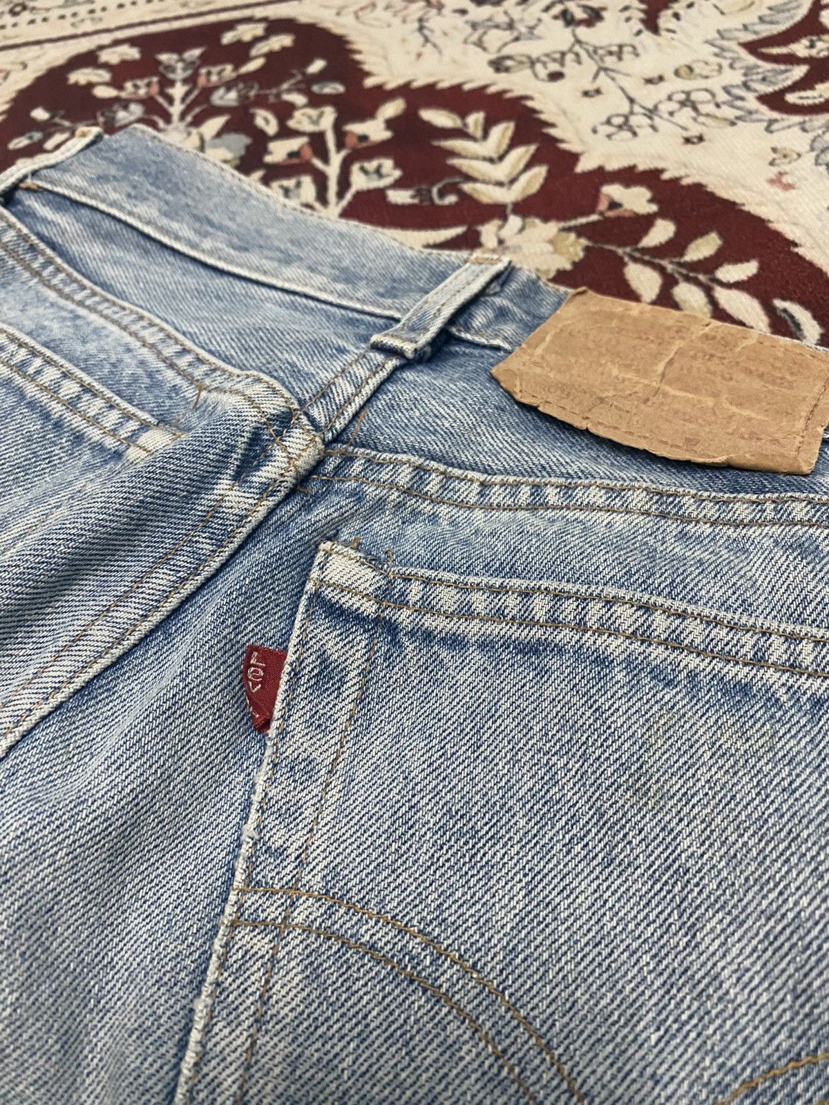 Levi's Vintage Levis 501 faded jeans Size US 29 - 16 Thumbnail