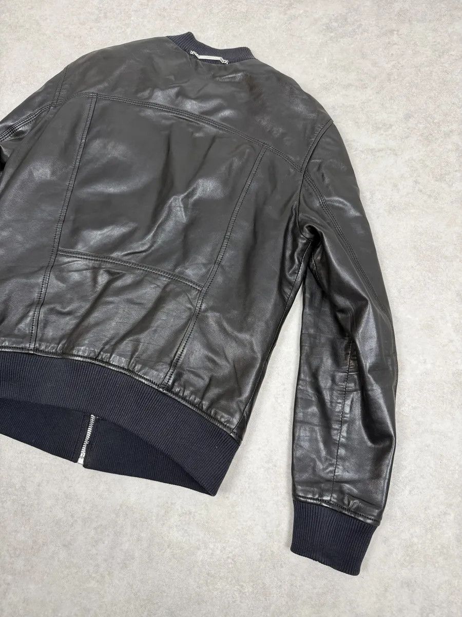 Dolce & Gabbana 2000s Dolce & Gabbana Spy Black Leather Jacket Size US M / EU 48-50 / 2 - 5 Thumbnail