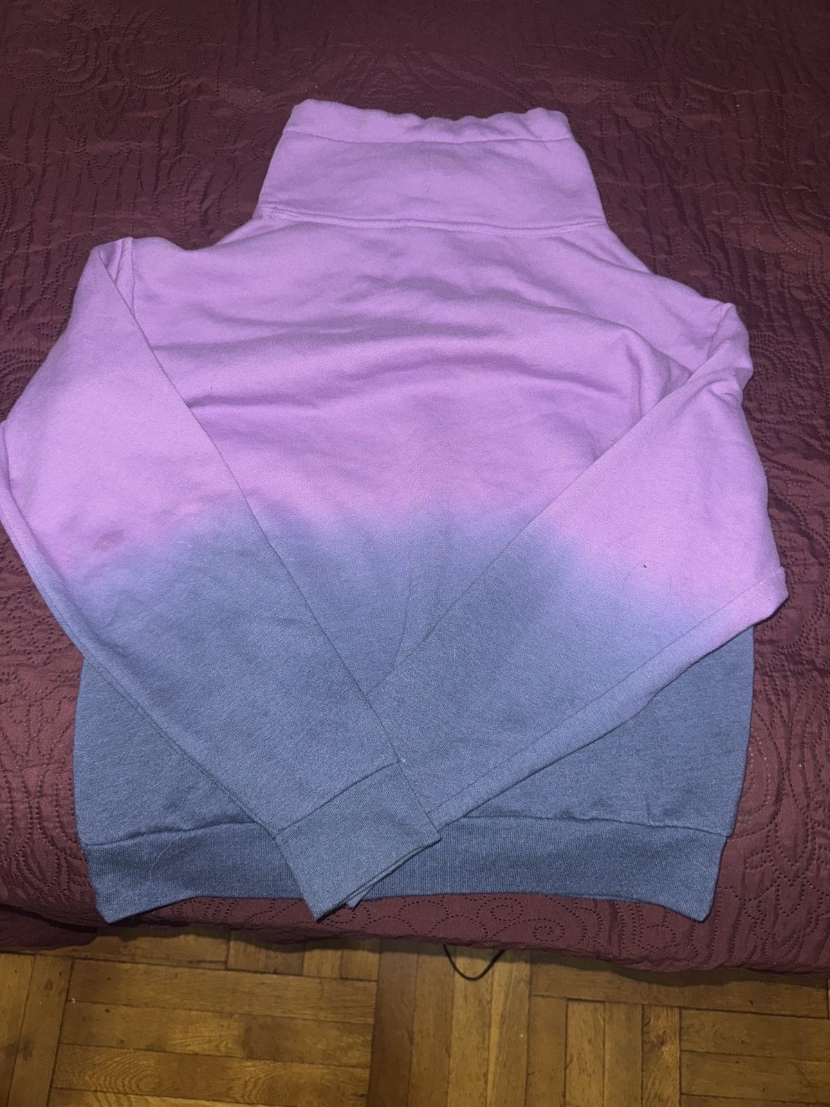 Pink × Victoria's Secret Victoria's Secret Pink Ombre Dip Dye Cowl Neck Pullover Size XS / US 0-2 / IT 36-38 - 3 Thumbnail