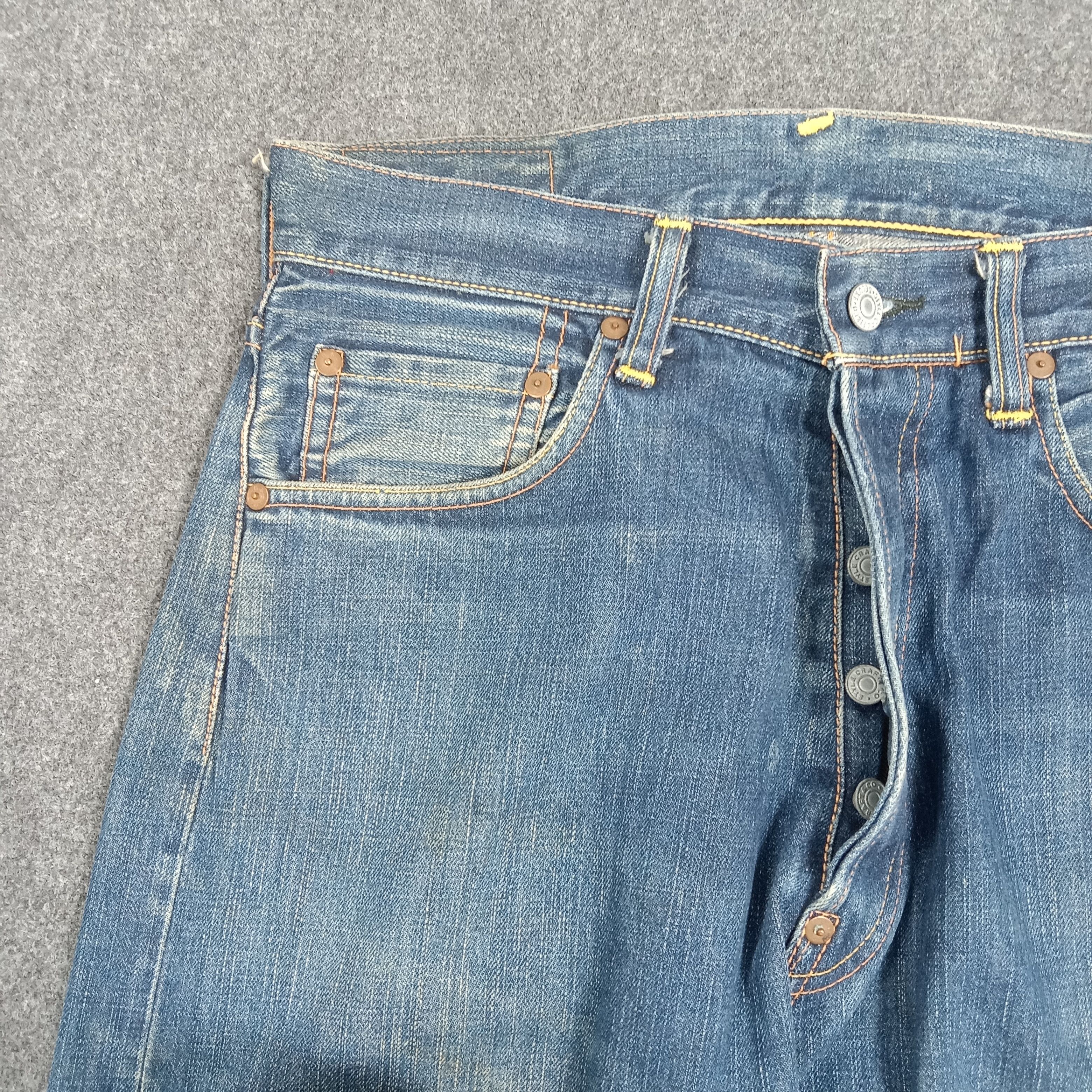 Evisu Evisu Japanese Brand Daicock Custom Art Denim Jeans C272N20 Size US 31 - 8 Thumbnail