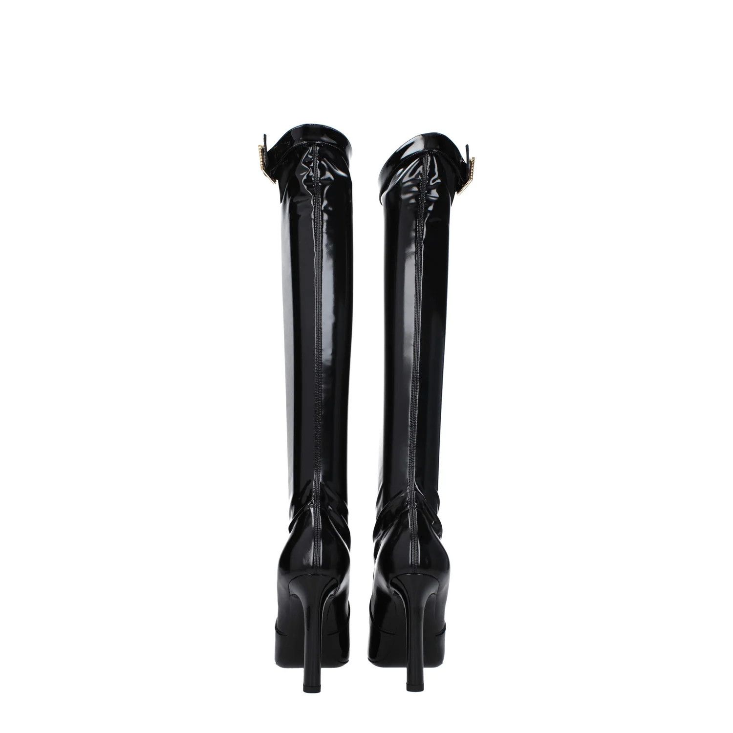 Saint Laurent Paris ob1o1e1124 Patent Leather Boots in Black Size US 9 / IT 39 - 5 Thumbnail