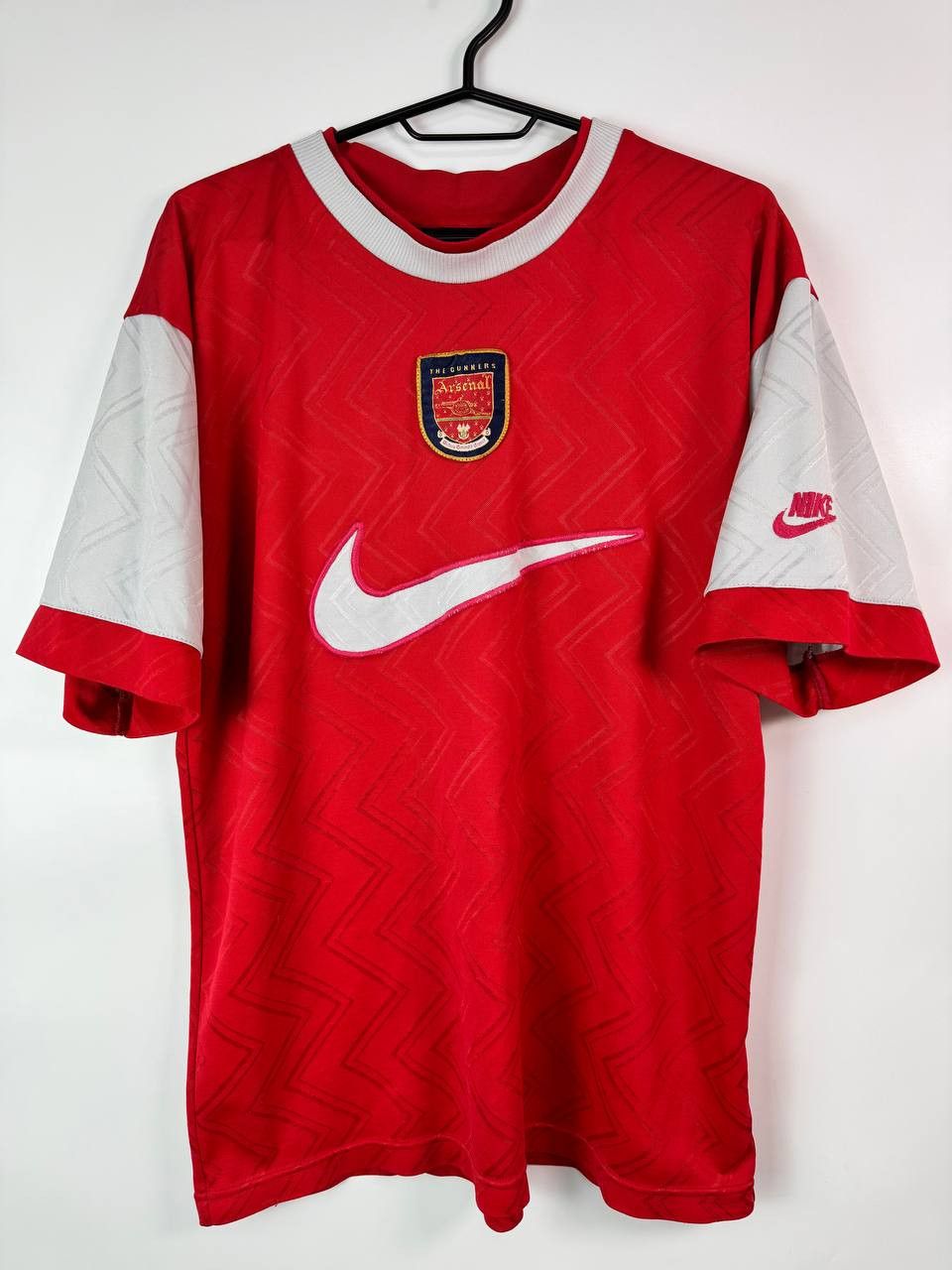 Nike × Vintage Arsenal FC Nike Vintage 90’s Football Shirt Soccer Jersey Size US L / EU 52-54 / 3 - 1 Thumbnail