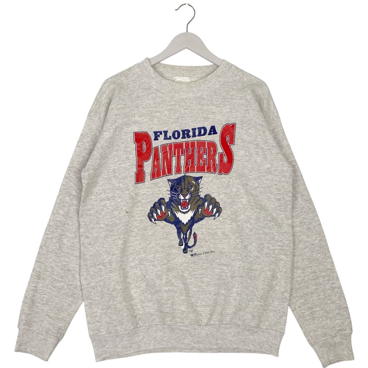Other Vintage 1993 Florida Panthers Sweatshirt Grey Made In USA Size US L / EU 52-54 / 3 - 1 Thumbnail