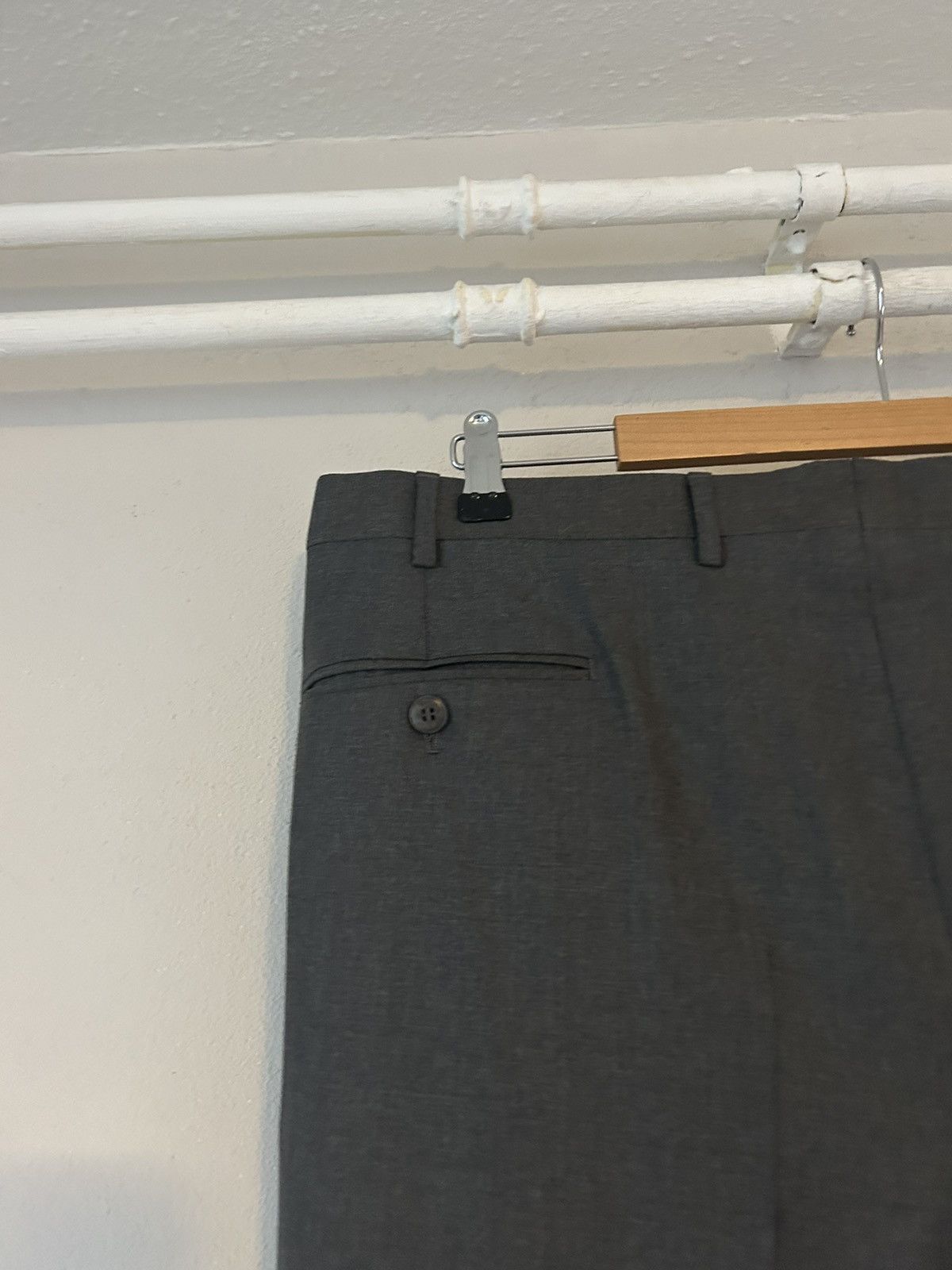 Brioni Super 150’s Virgin Wool Segovia Pants Size US 38 / EU 54 - 9 Thumbnail