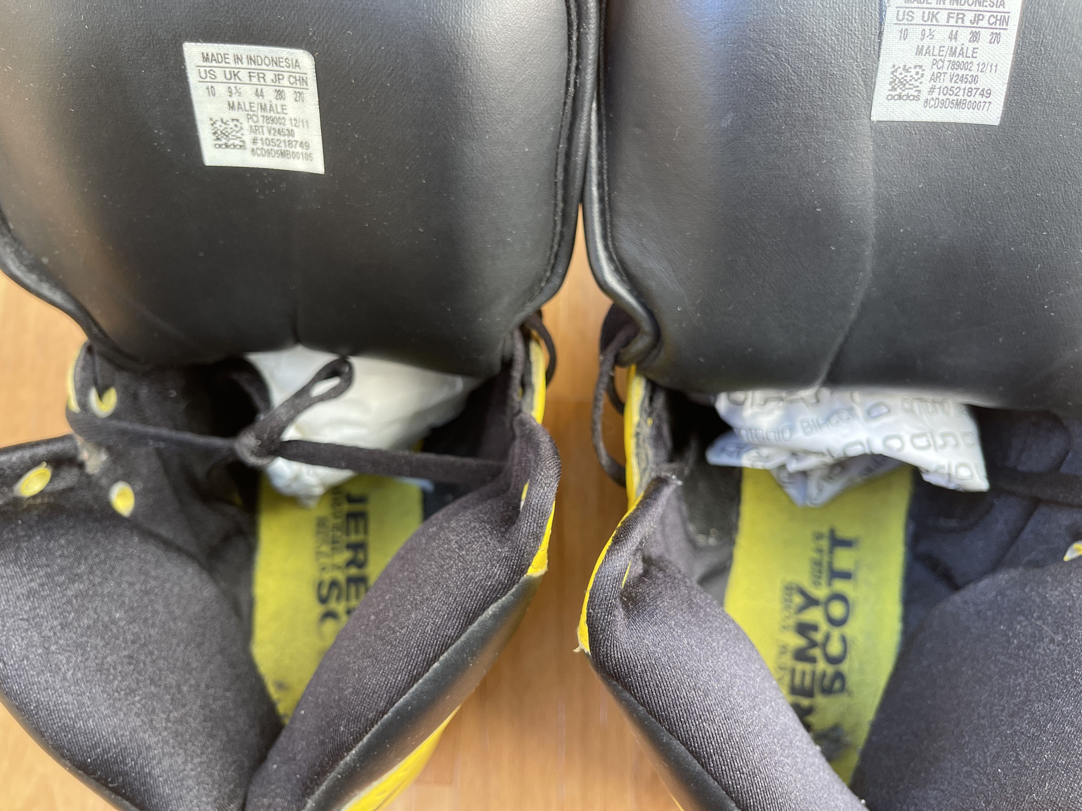 Adidas × Jeremy Scott Adidas sneakers Jeremy Scott Instinct Top shoes ObyO V24530 Size US 10 / EU 43 - 11 Thumbnail