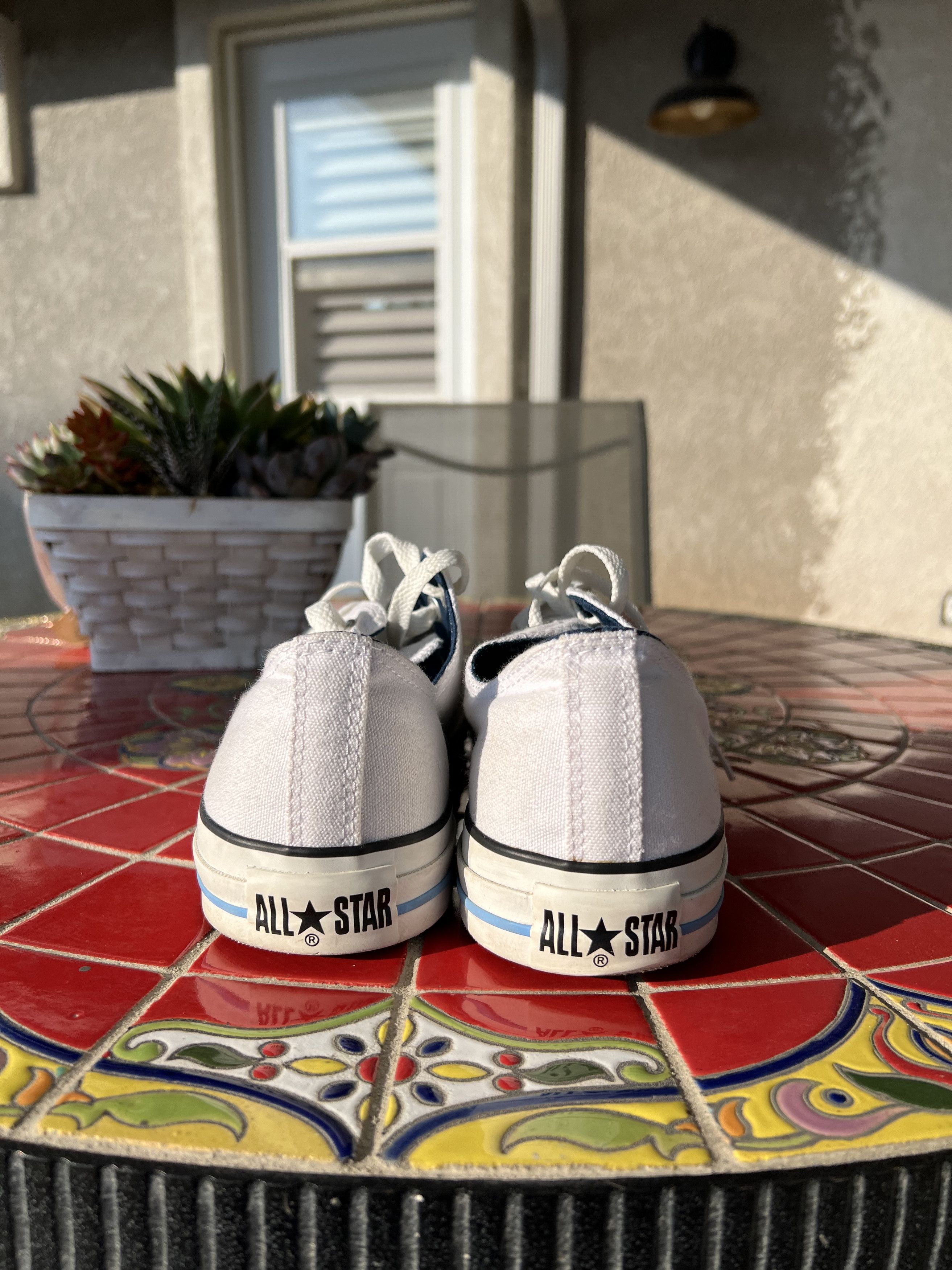 Converse Converse Adult Unisex Chuck Taylor Double Tongue Ox WT/NY/BL Size US 10 / EU 43 - 6 Thumbnail