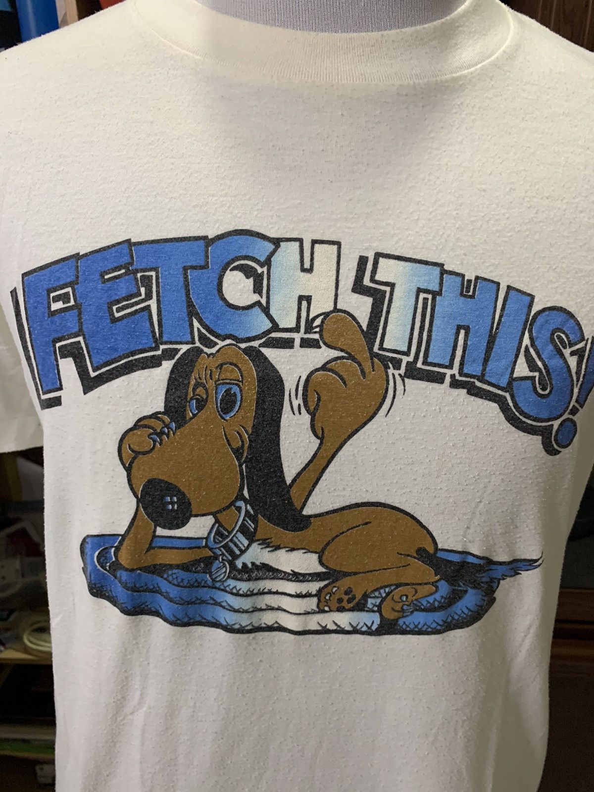 Vintage Vintage Humor Tee Made In Korea Size US L / EU 52-54 / 3 - 4 Thumbnail