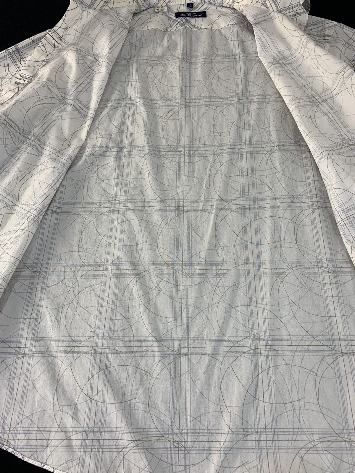 Ben Sherman The Original Ben Sherman Checked Geometry Button Up Shirt Size US XXL / EU 58 / 5 - 6 Thumbnail