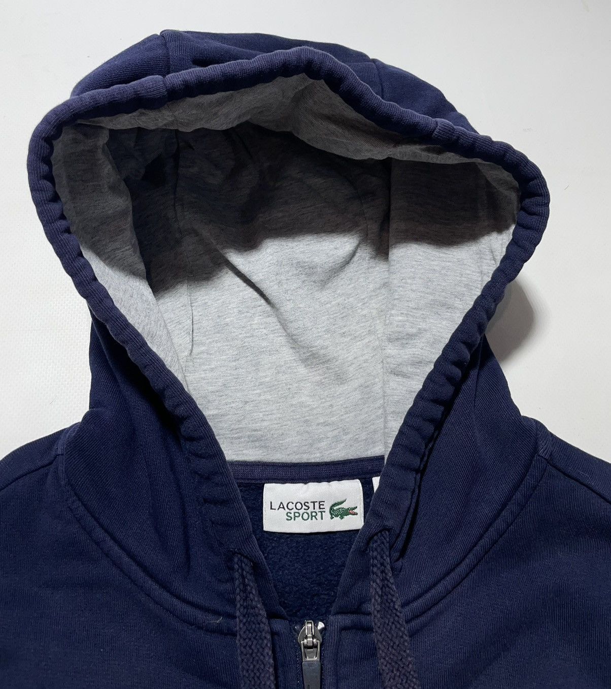 Lacoste Lacoste Sport Bog Logo Zip Hoodie Size US L / EU 52-54 / 3 - 9 Thumbnail