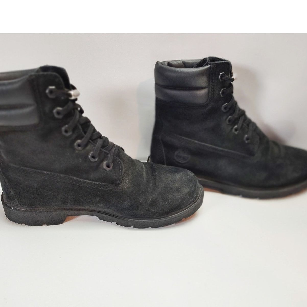 Timberland Timberland Women’s 6 Inch Black Nubuck Boots Size 7.5 Size US 7.5 / IT 37.5 - 4 Thumbnail