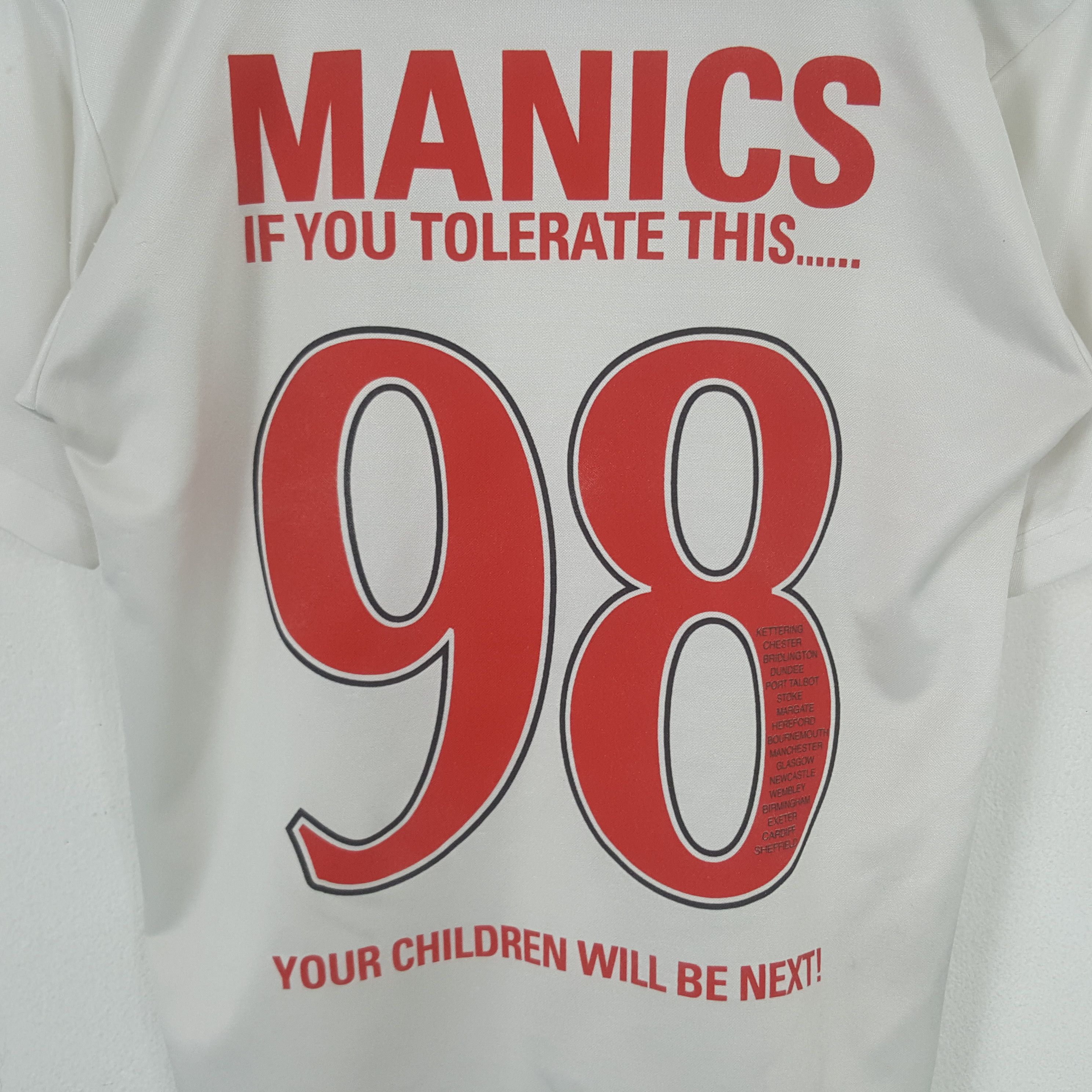 Band Tees Vintage Manic Street Preachers American Rock Band Tshirt Size US S / EU 44-46 / 1 - 4 Thumbnail