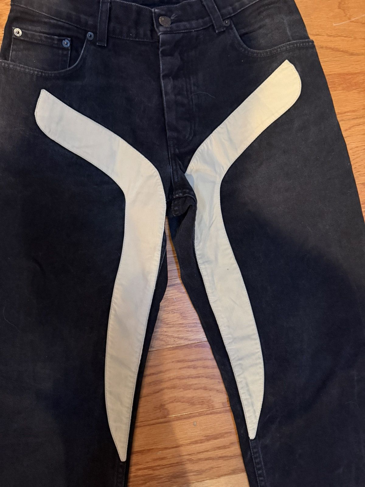 Helmut Lang Ss03 Scissor denim Size US 30 / EU 46 - 2 Thumbnail