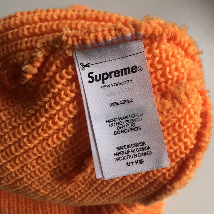 Supreme FW21 Loose Gauge Beanie Neon ORANGE | Grailed